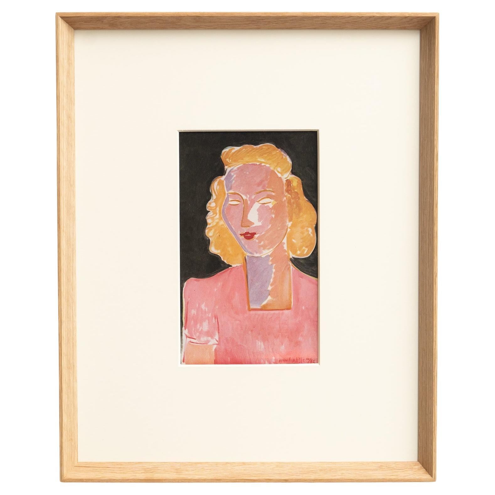 Rare Henri Matisse Artwork, Editions du Chene, 1943