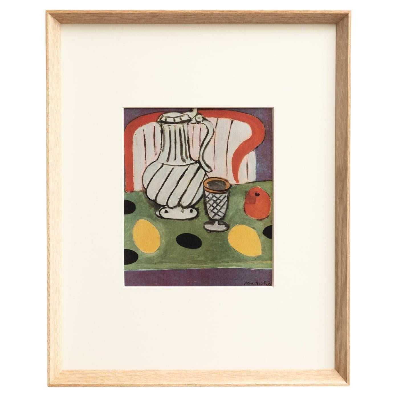 Rare Henri Matisse Artwork, Editions du Chene, 1943