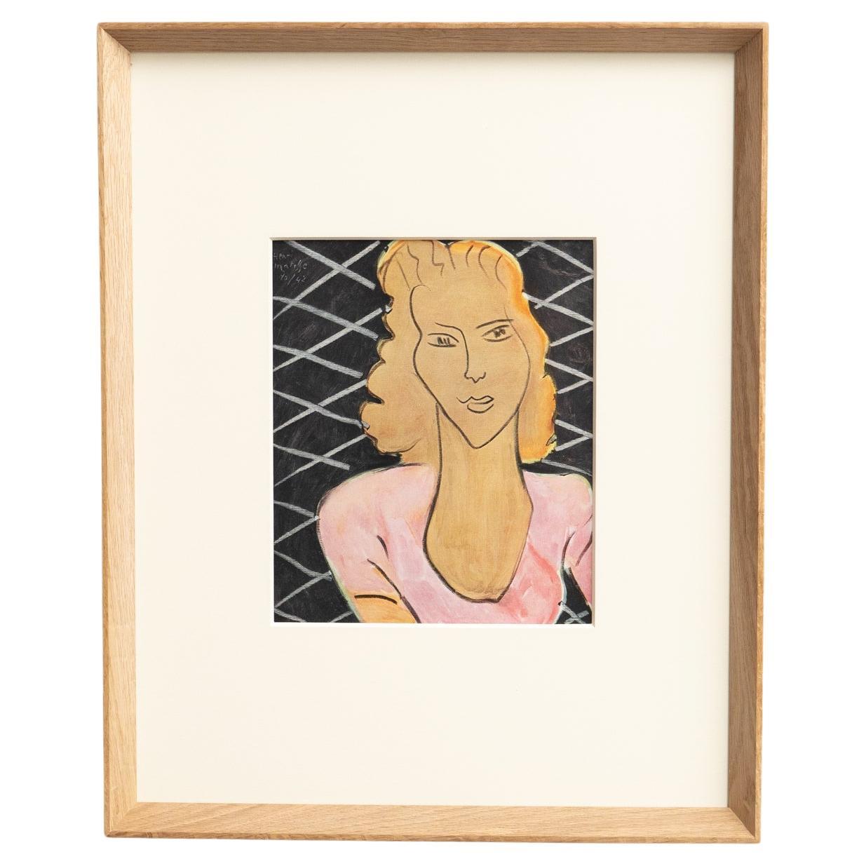Rare Henri Matisse Artwork, Editions du Chene, 1943