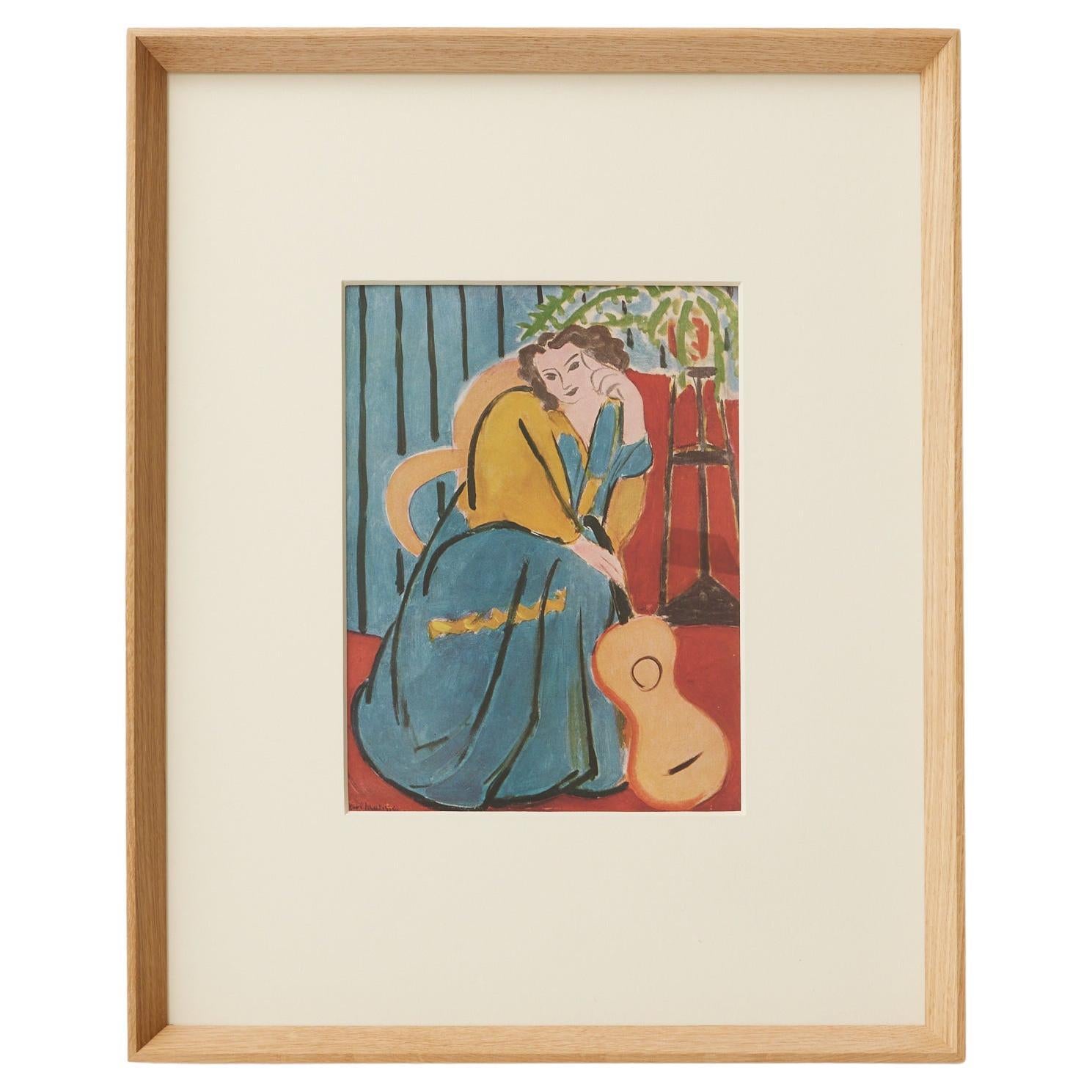 Rare Henri Matisse Artwork, Editions du Chene, 1943 For Sale