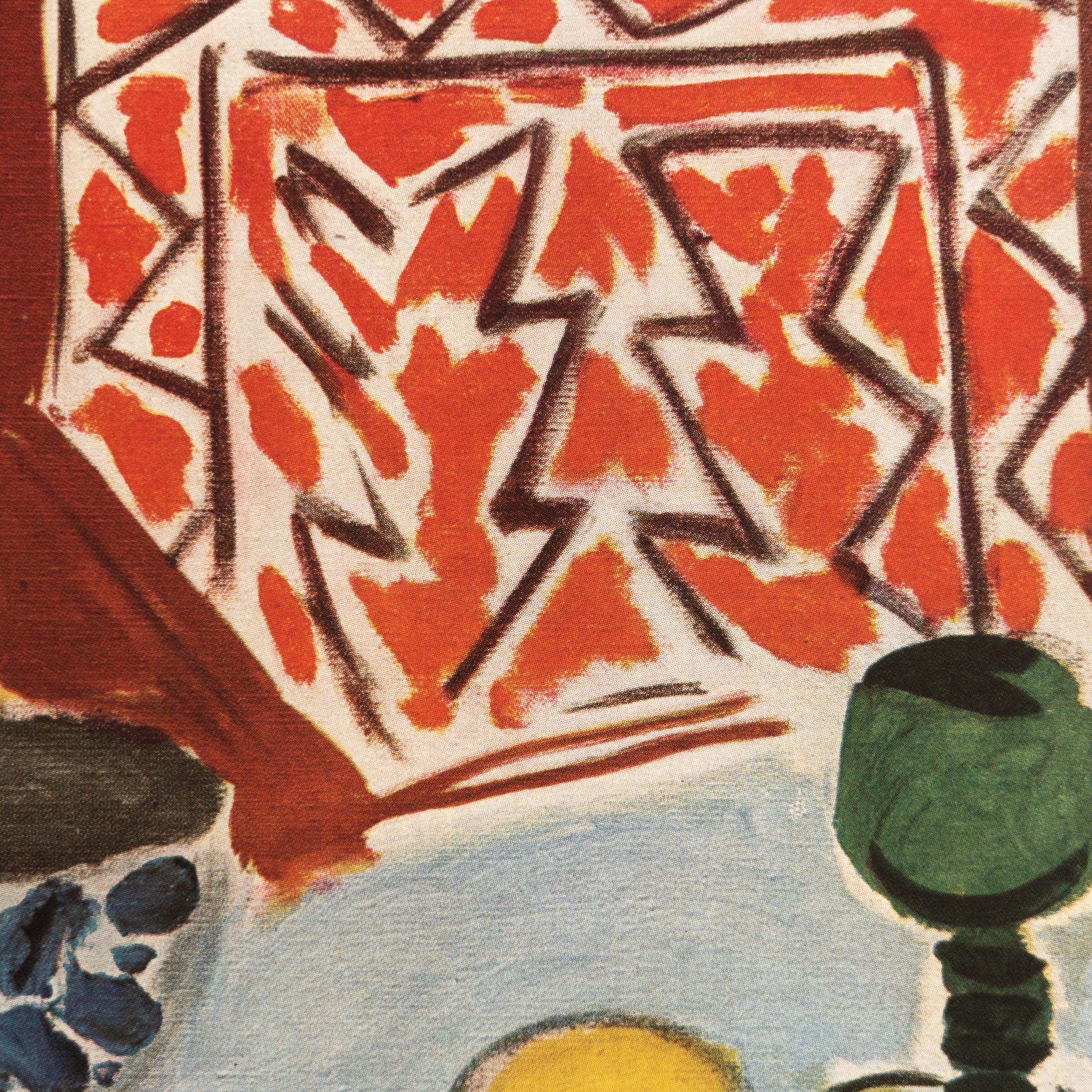 Rare Henri Matisse Lithograph, Editions du Chene, 1943 For Sale 2