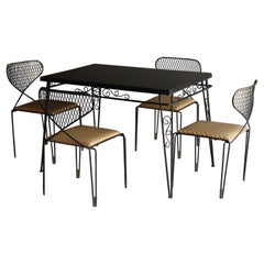 Henry P. Glass pour Stux Patio ou Dining Set rare
