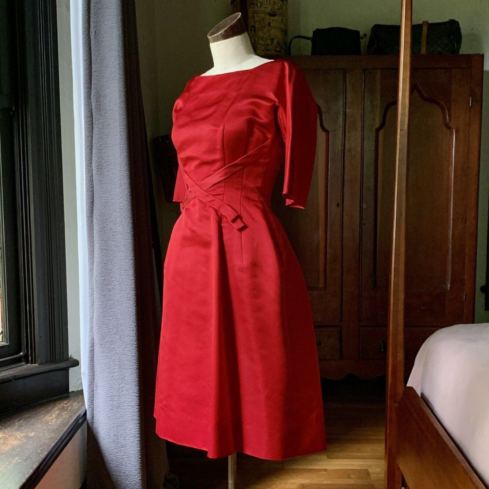 sondheim red dress