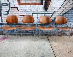 Rare Herman Miller Eames DCM Dining Chairs in Rosewood
