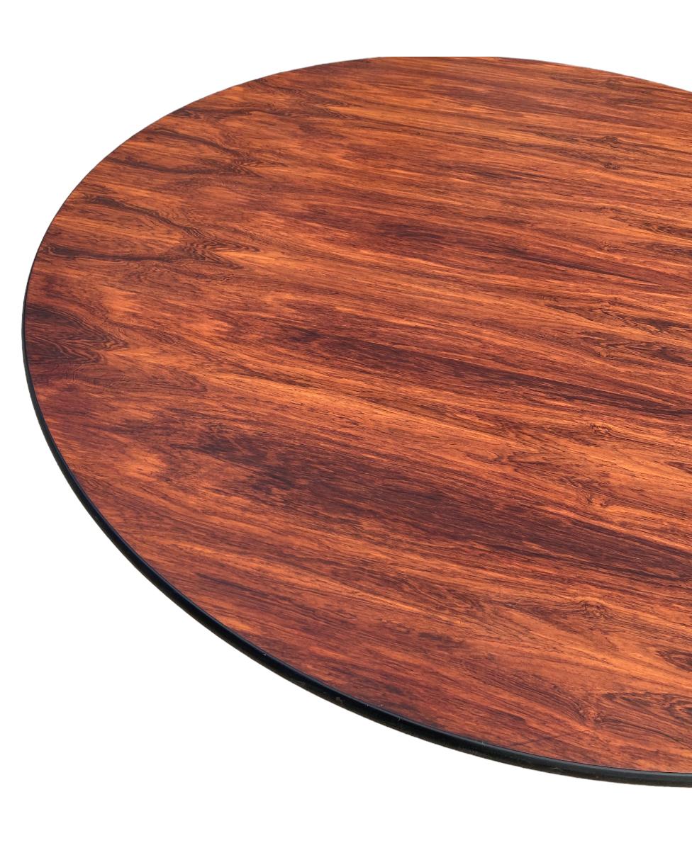 American Rare Herman Miller Eames Round Dining Table in Rosewood