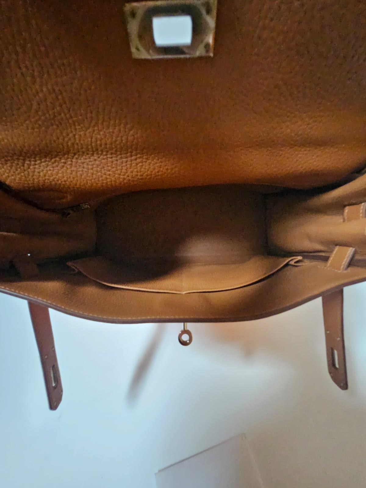 Rare Hermes Arlequin Clemence Leather Kelly 32 Bag 11