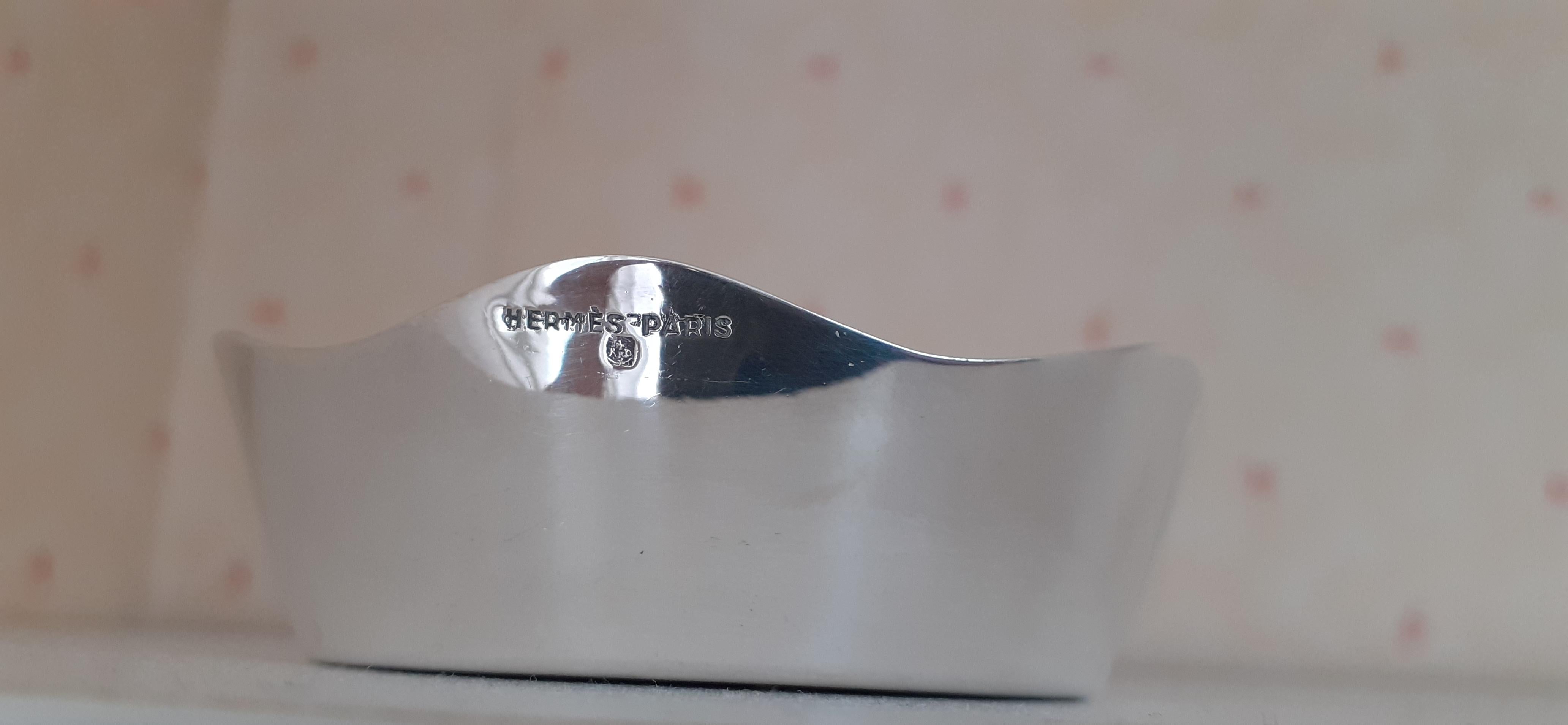 Rare Hermès Ashtray Change Tray Golf Pattern in Metal Ravinet d'Enfert 6