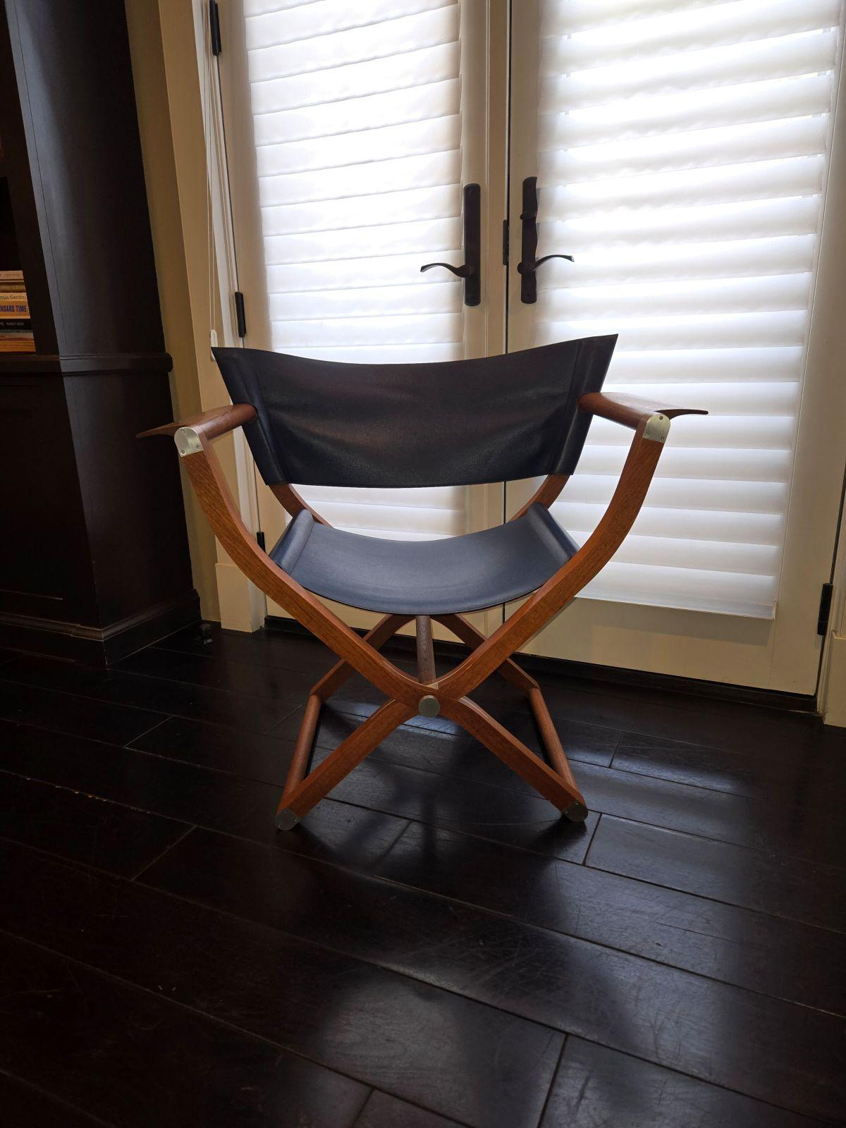 italien Rare fauteuil pliant Foldes Blue Pippa