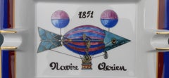 Rare Hermès Cigar Ashtray Change Tray in Porcelain Les Folies du Ciel