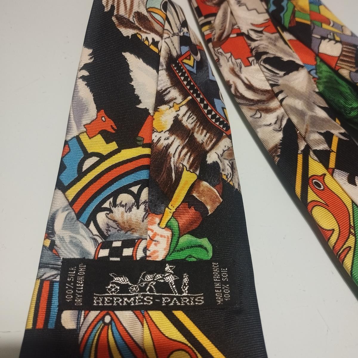 Men's Rare Hermès Circus Tie For Sale