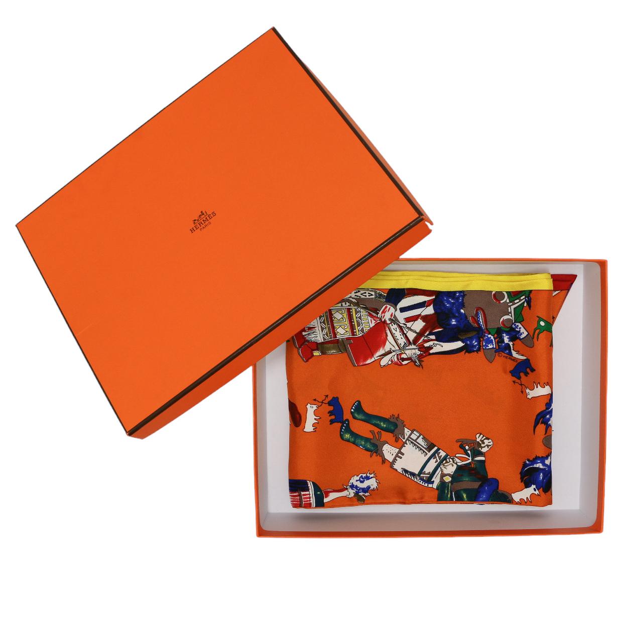 Rare Hermès Kachinas large Twilly For Sale 1