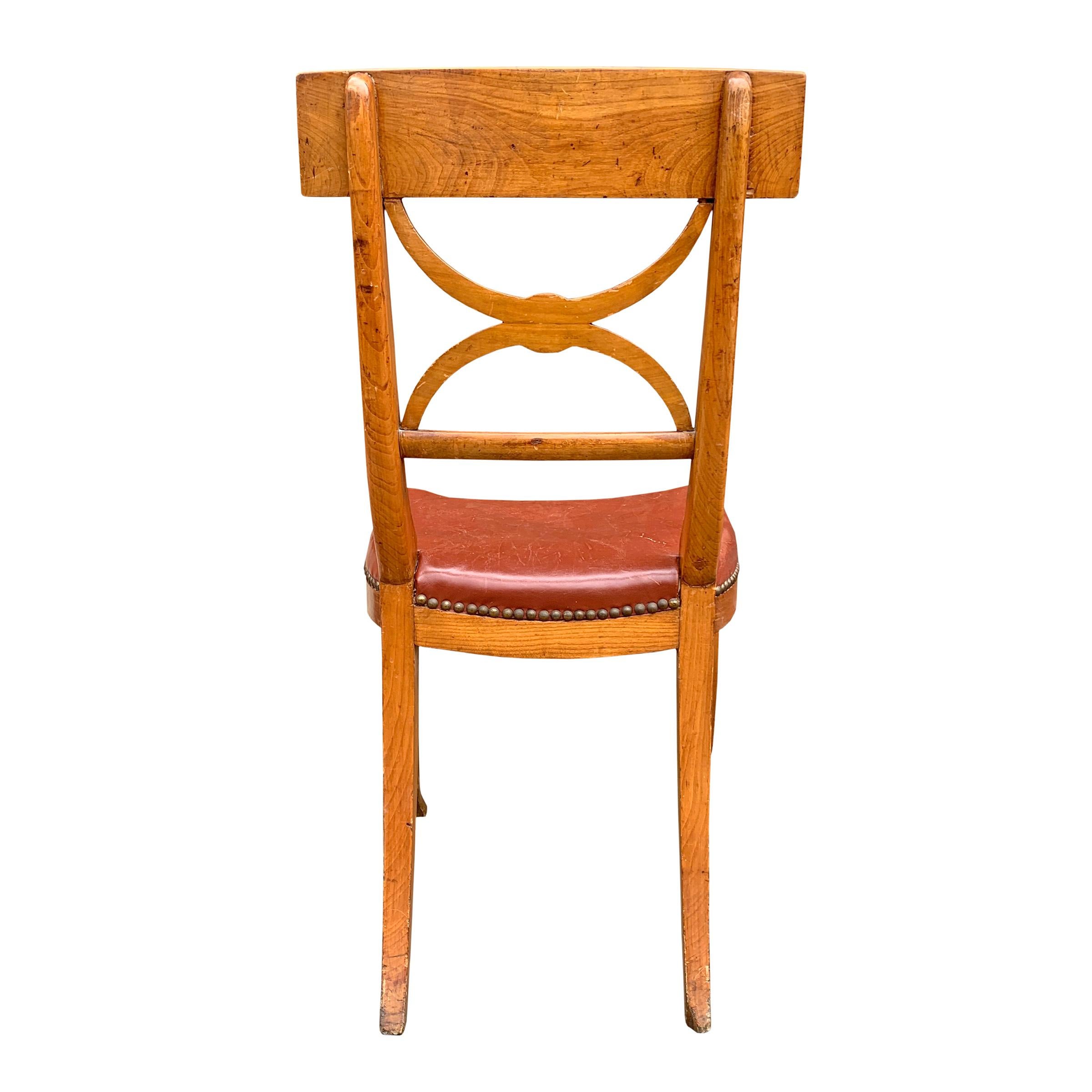 Rare Hermès Klismos Chair 5