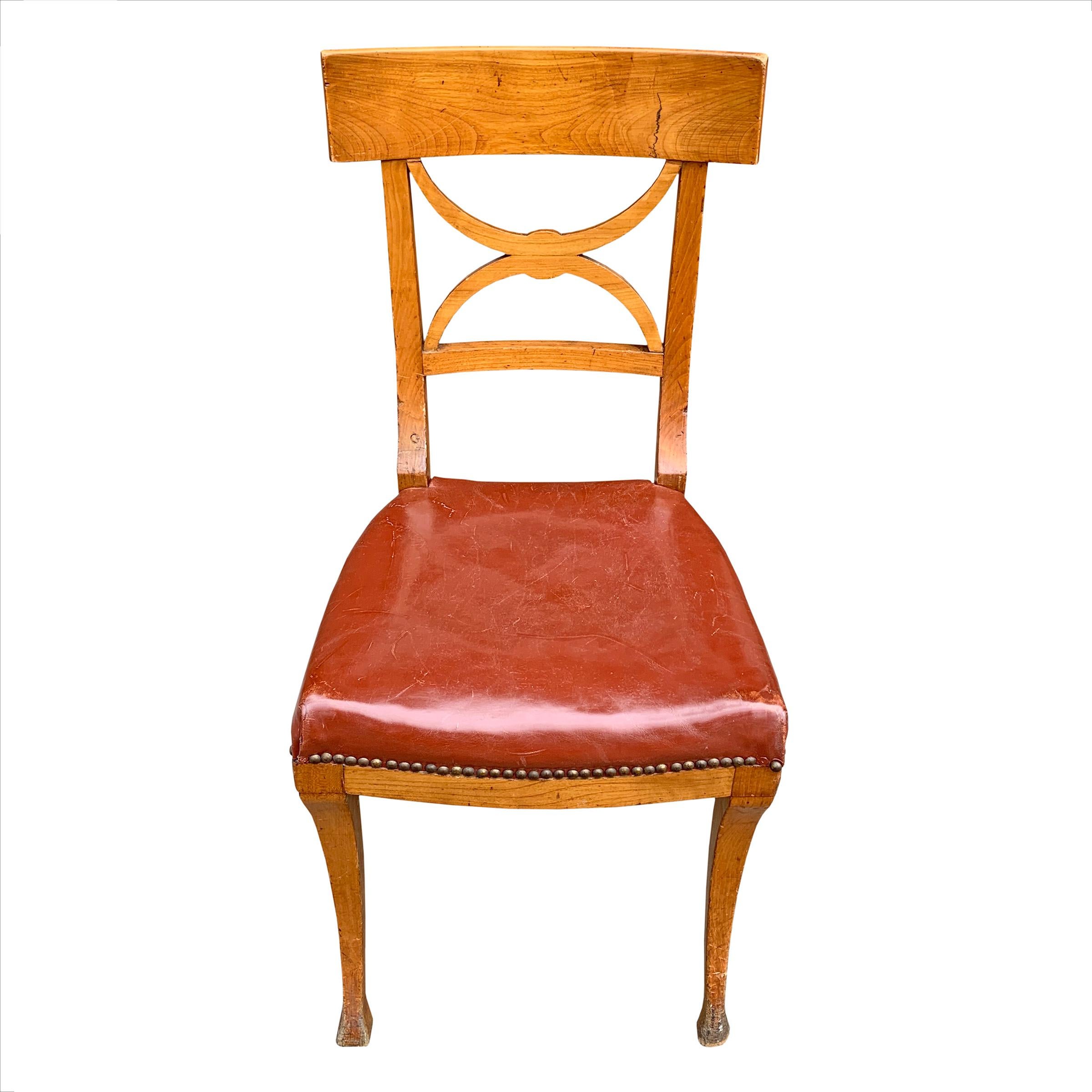 Early 20th Century Rare Hermès Klismos Chair