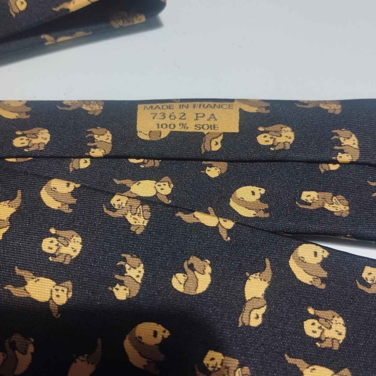 Rare Hermès Panda Tie In Excellent Condition In Gazzaniga (BG), IT
