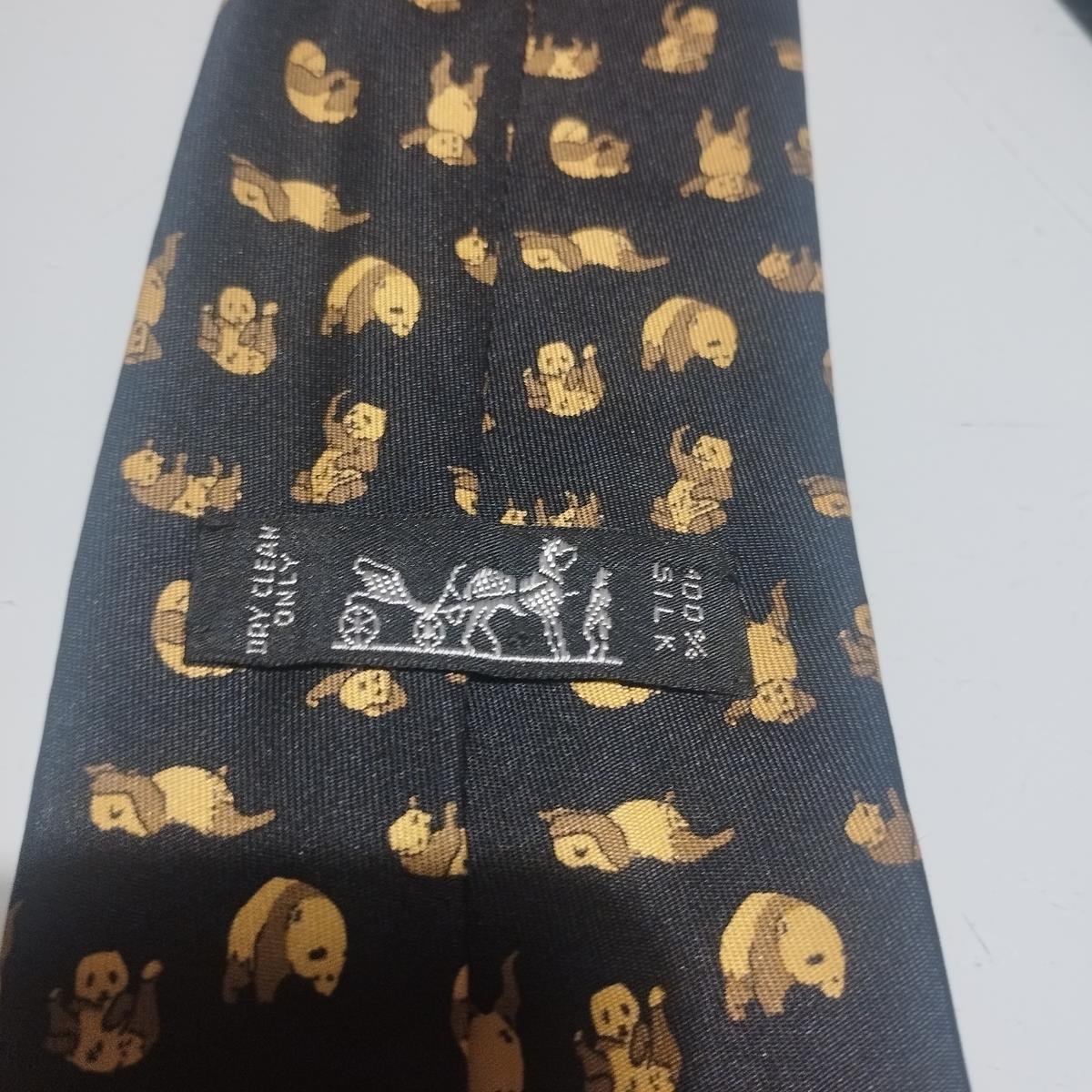 Men's Rare Hermès Panda Tie