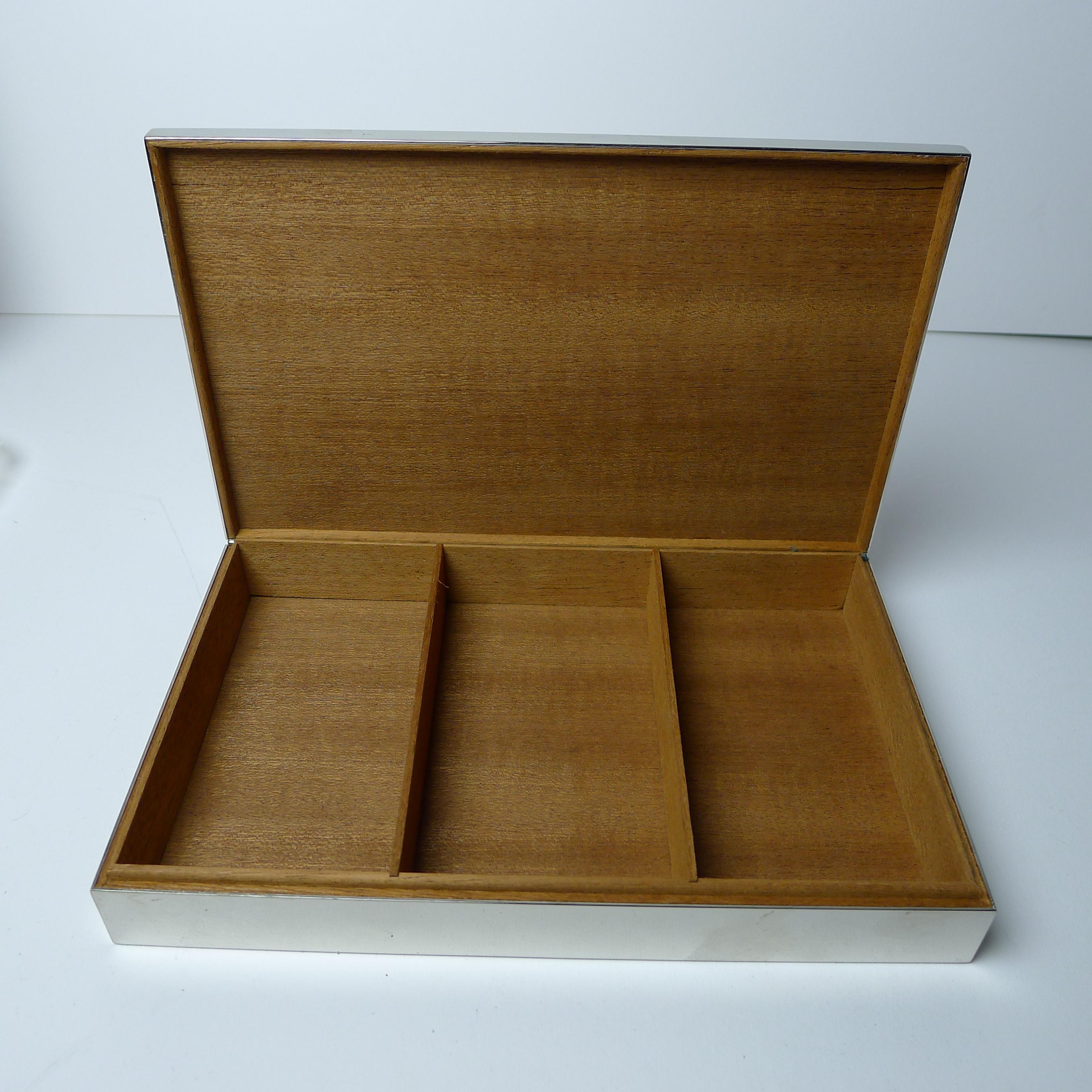 Seltene Hermès, Paris Reiter / Pferdebox um 1970 im Angebot 4