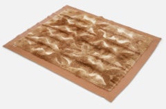 Rare Hermès Paris Guanaco Fur and Wool Blanket, c 1980s France, Signed