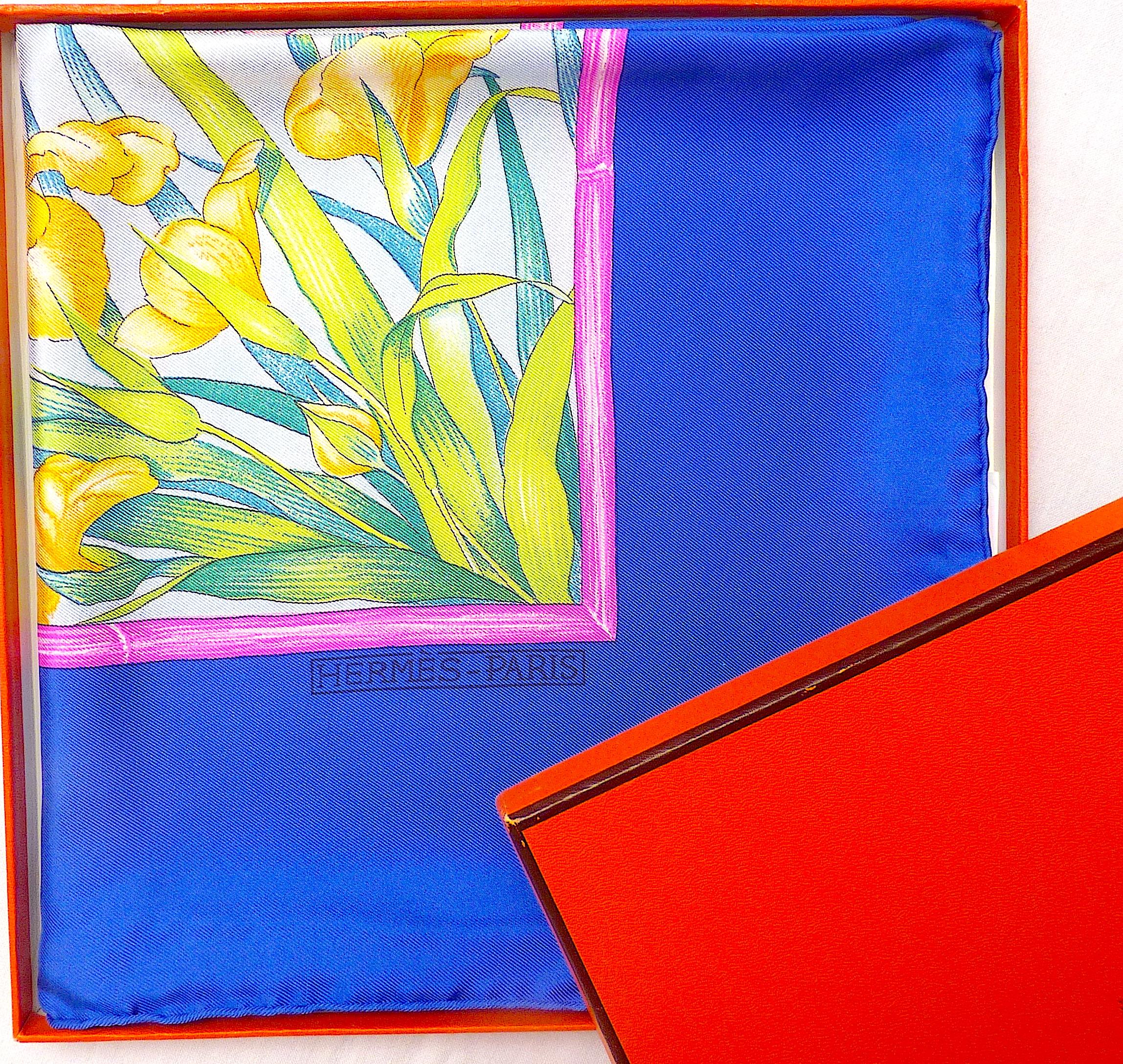 HERMES Seidenschal BRAND NEW, mit dem Titel 