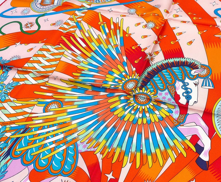 Rare Hermes Scarf Brand New with Box 