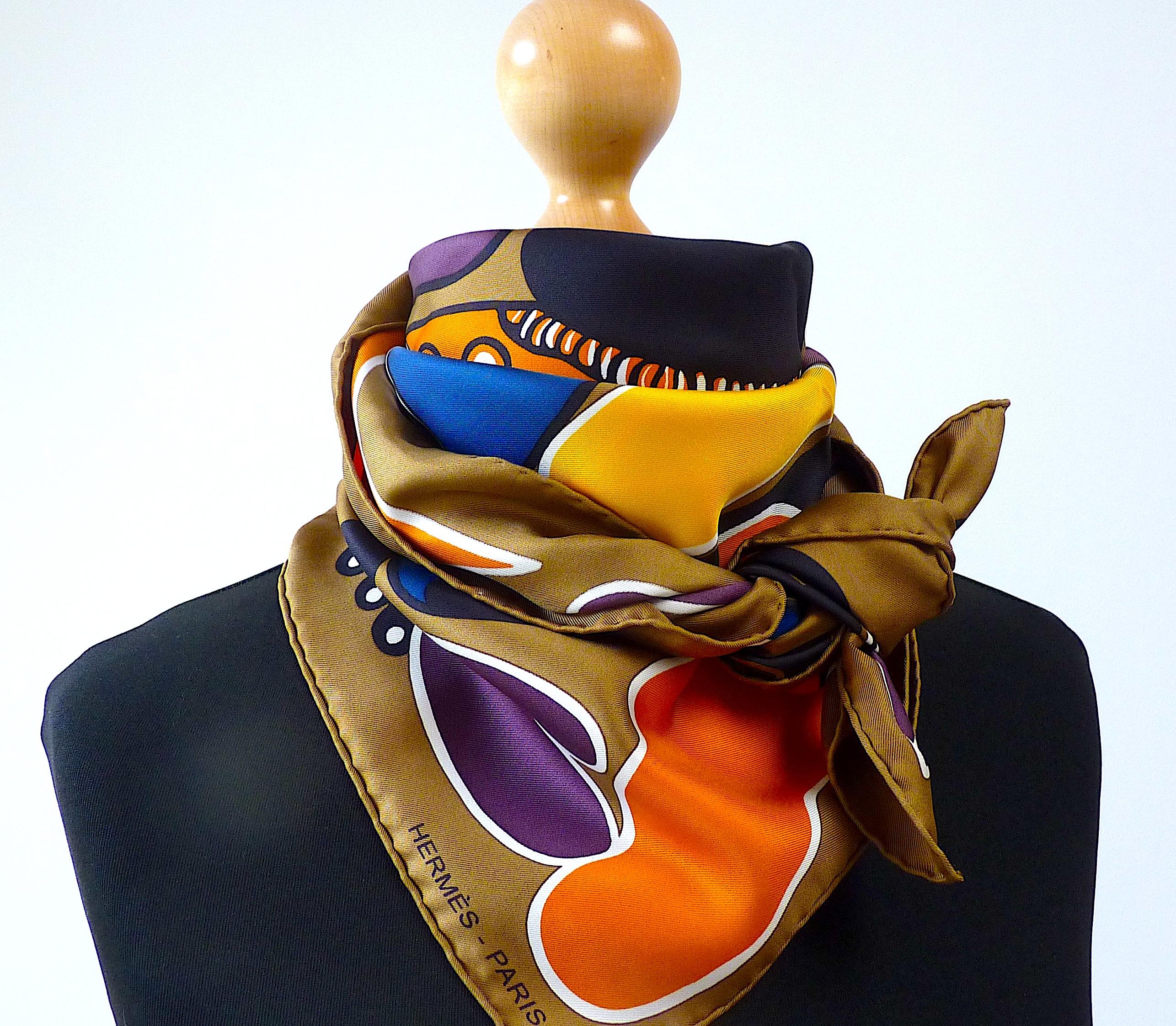 Rare Foulard Hermes Brand New with Box 