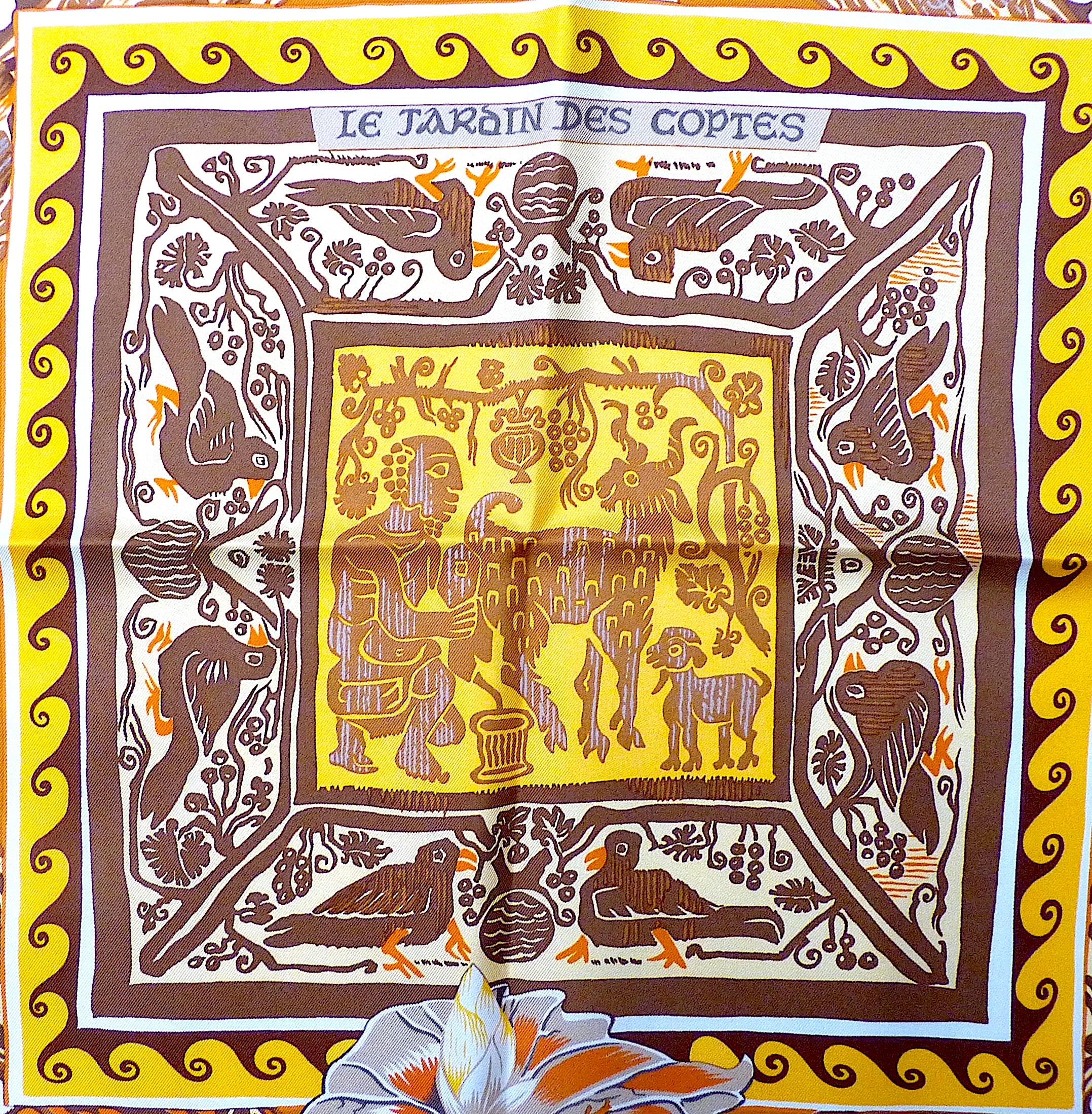 Women's or Men's Rare Hermes Scarf BRAND NEW with Hermes Box 