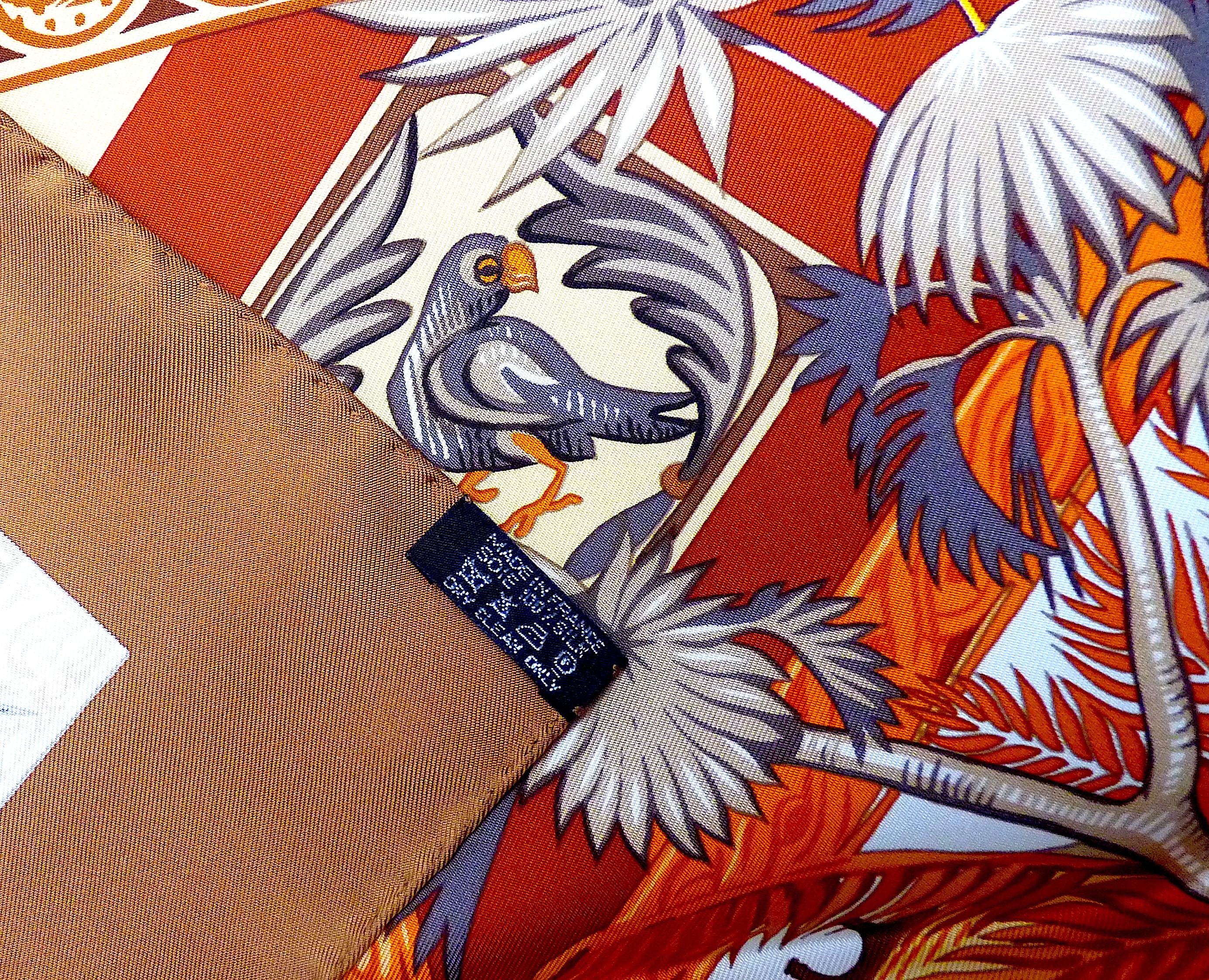 Rare Hermes Scarf BRAND NEW with Hermes Box 