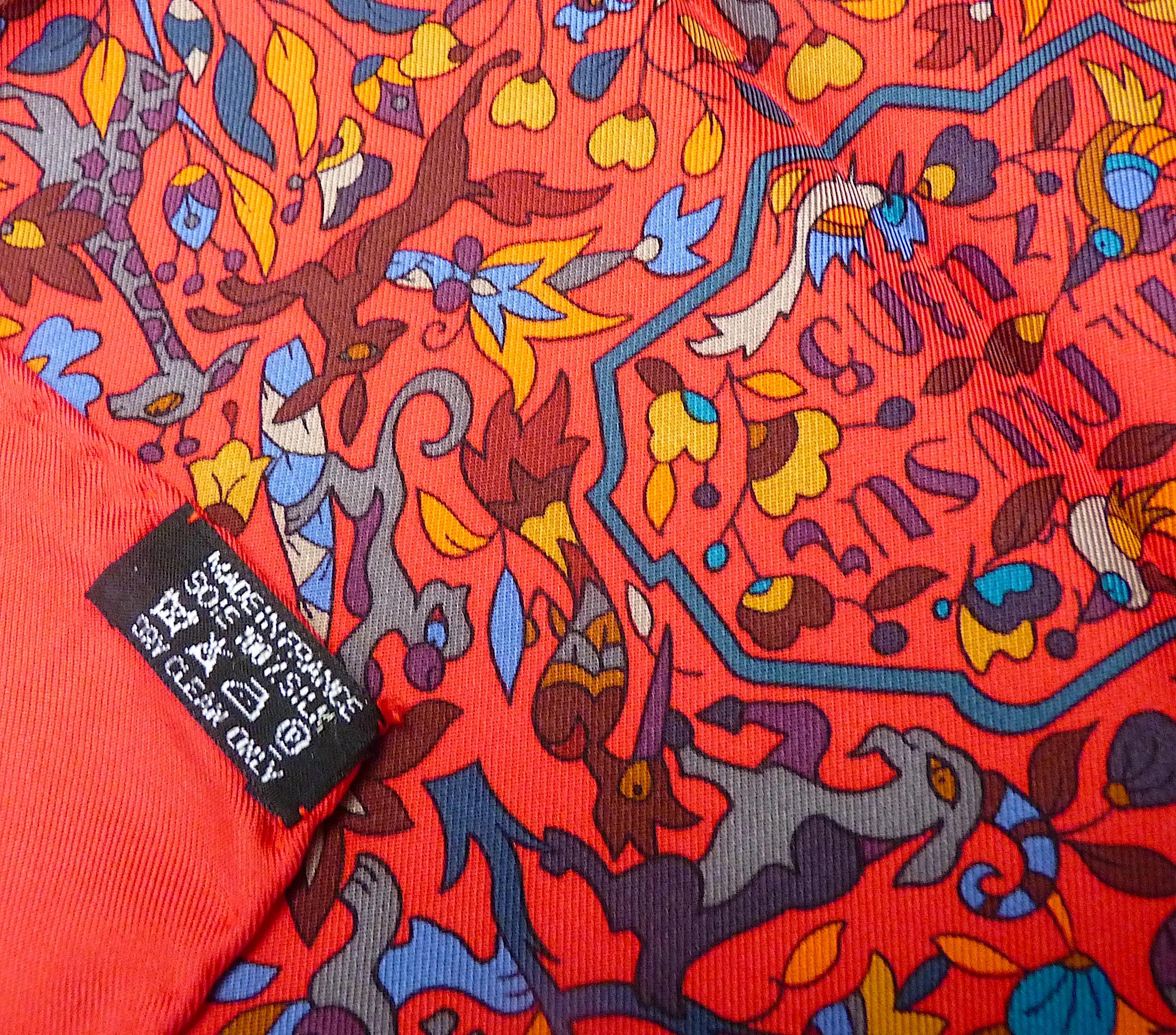 Rare Hermes Scarf 