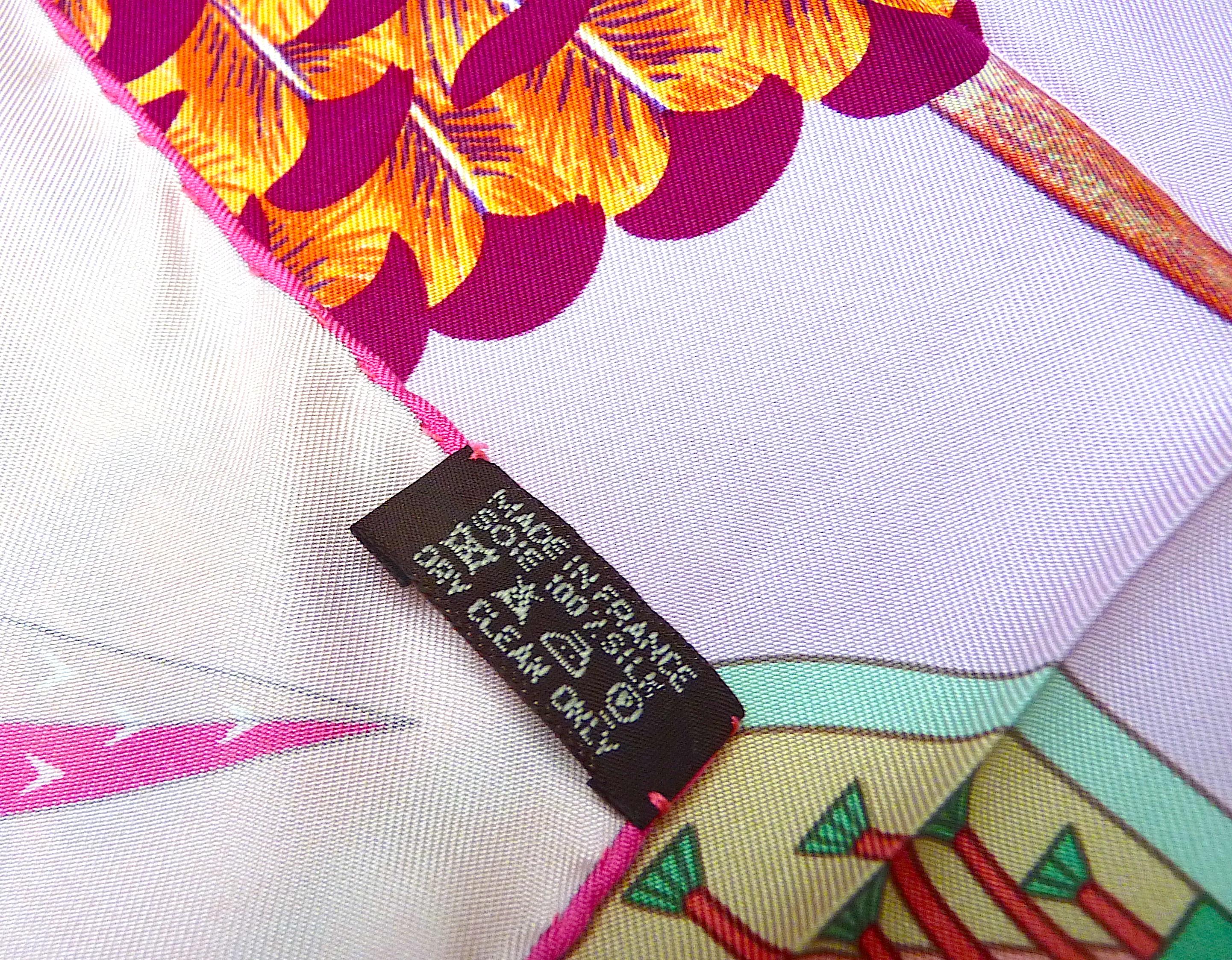 Rare Hermes Scarf Perfect Condition w Box 