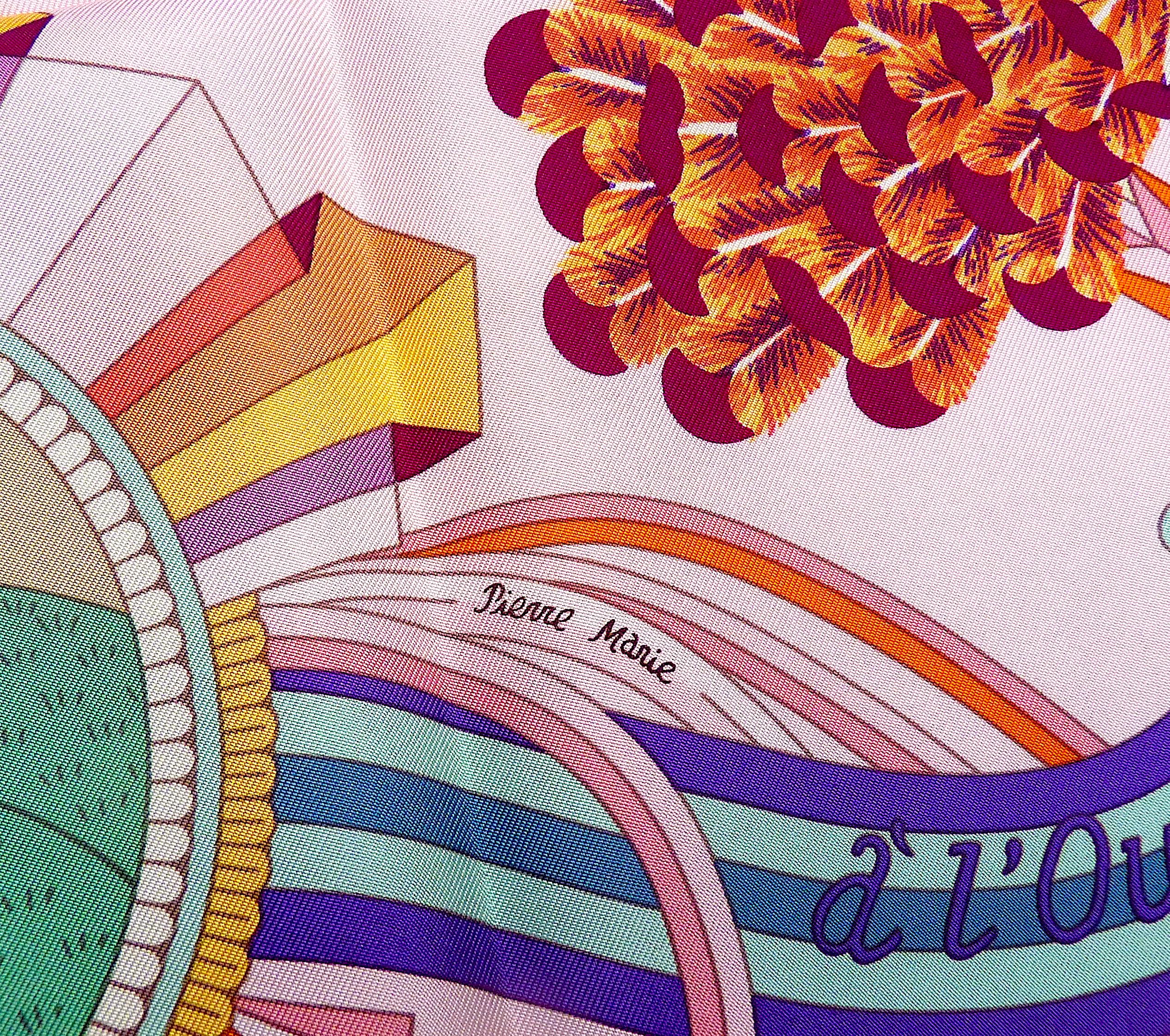 Rare Hermes Scarf Perfect Condition w Box 