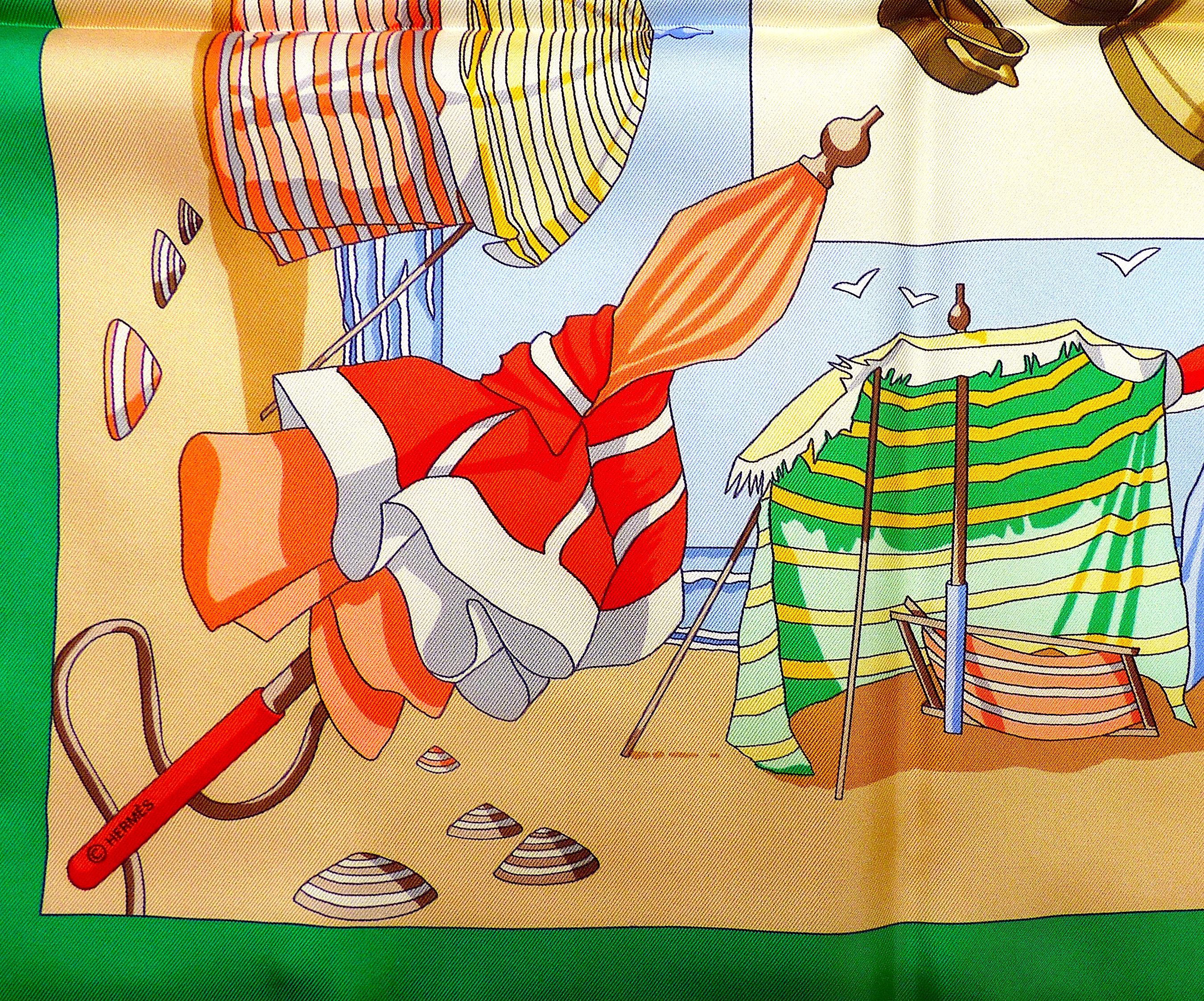 Women's or Men's Rare Hermes Scarf w Box 
