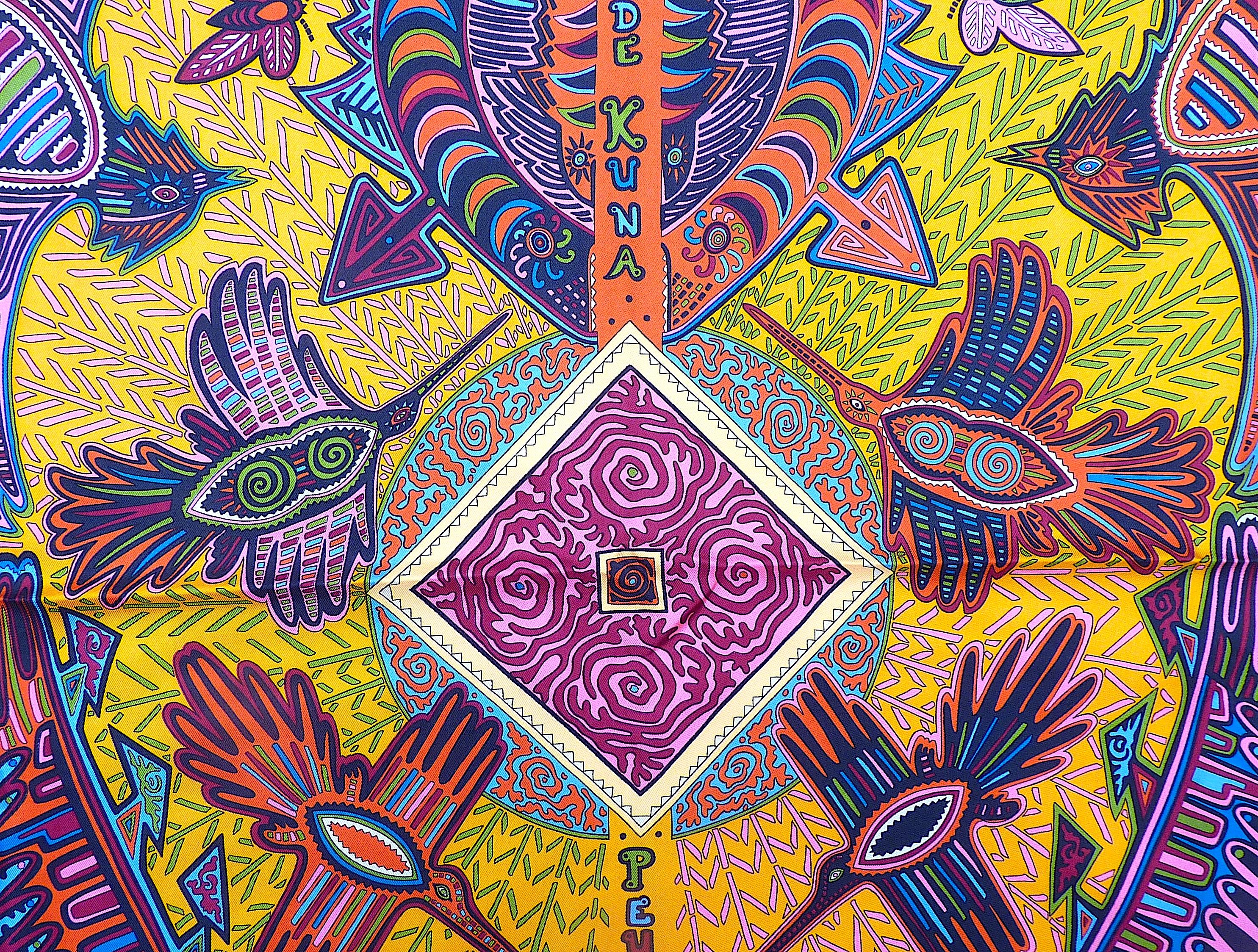 Rare Hermes Scarf w Box 