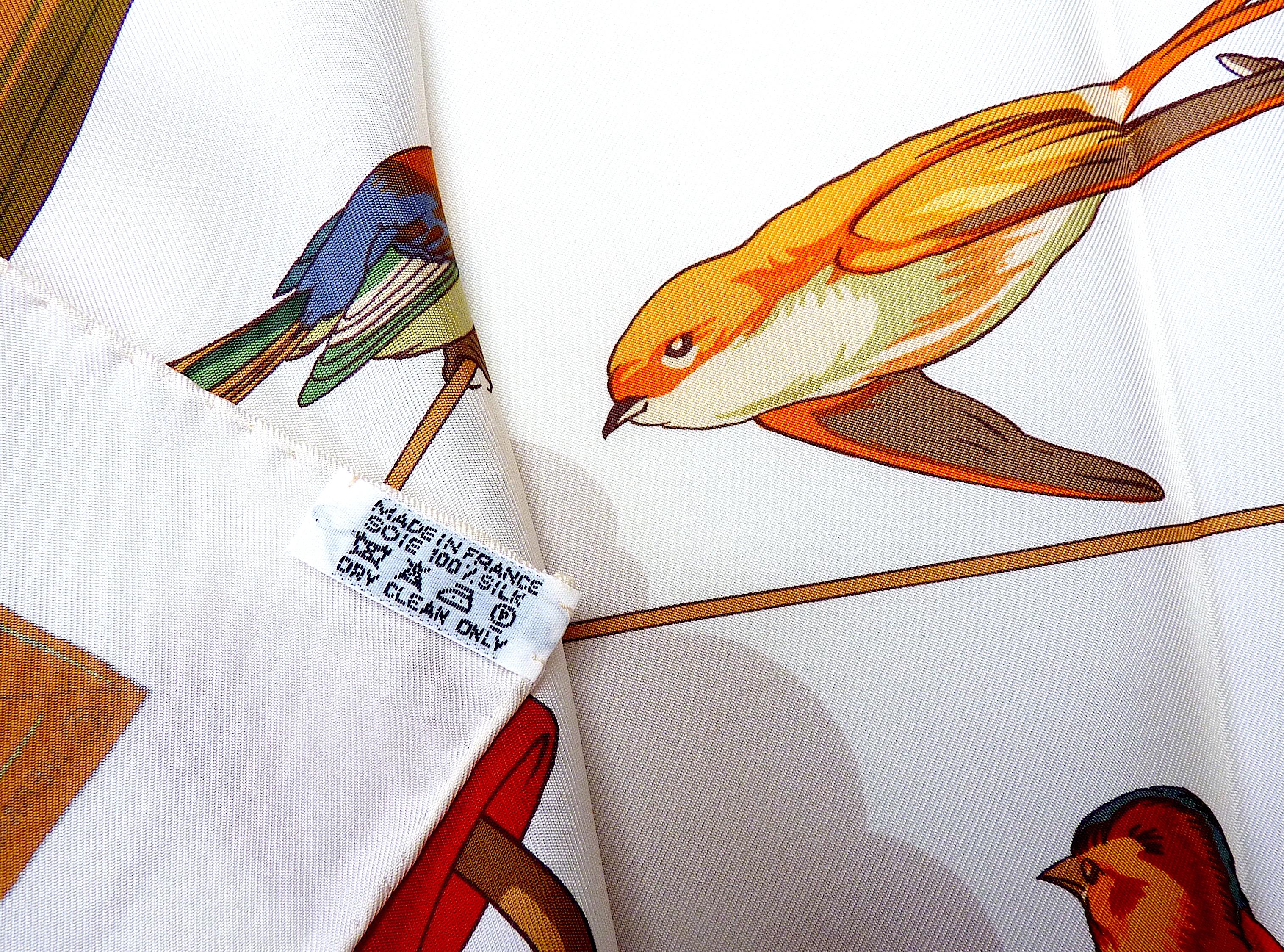 Rare Hermes Scarf w Box 