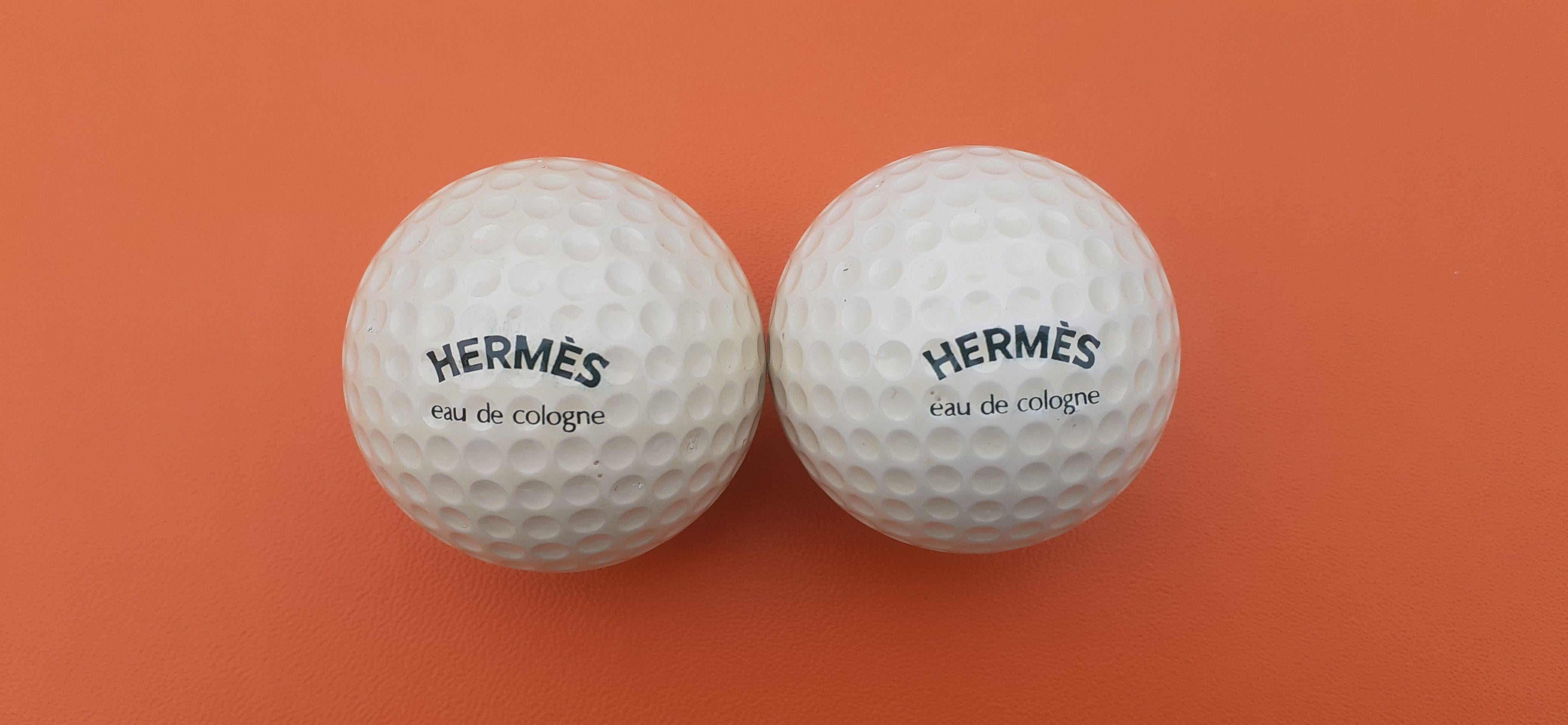 Women's or Men's Rare Hermès Set of 2 Golf Balls