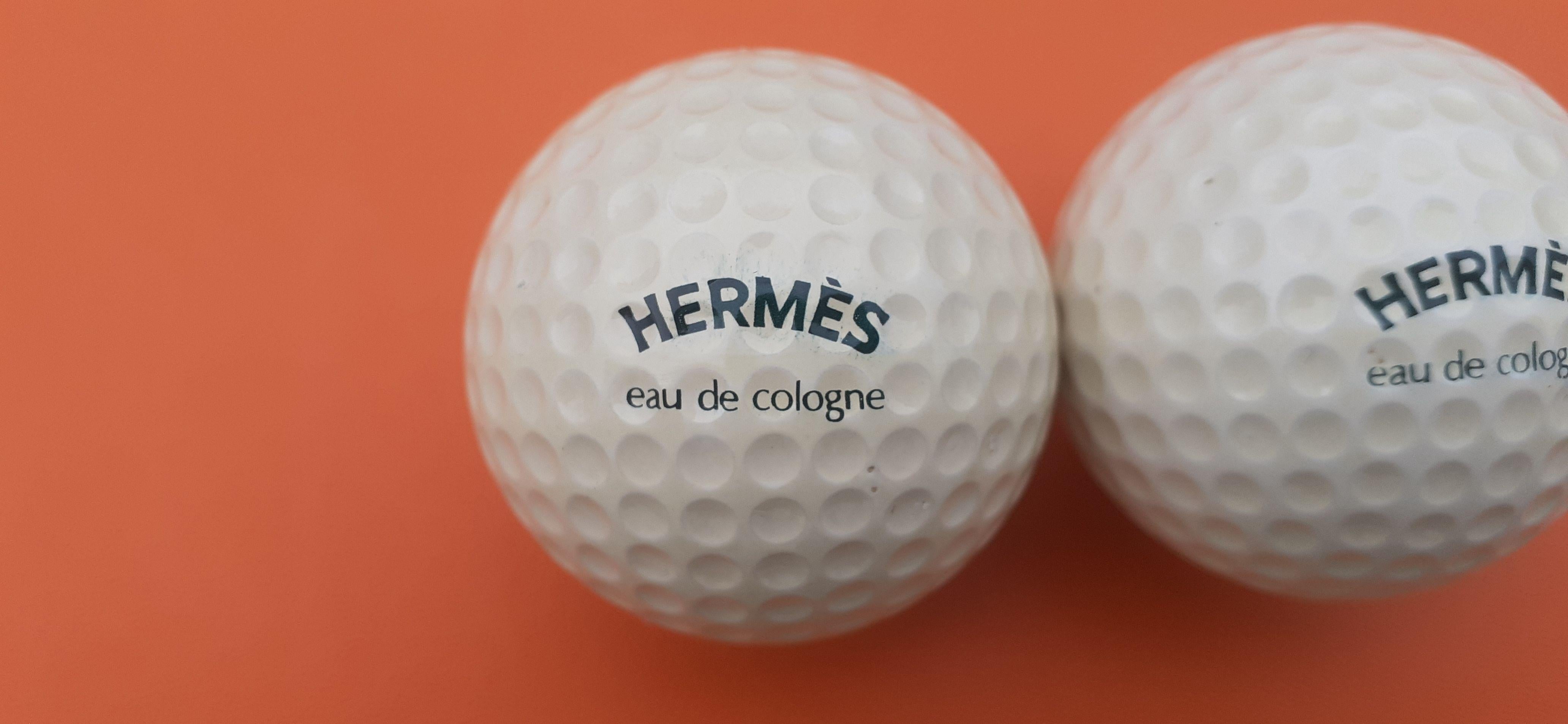 Rare Hermès Set of 2 Golf Balls 1