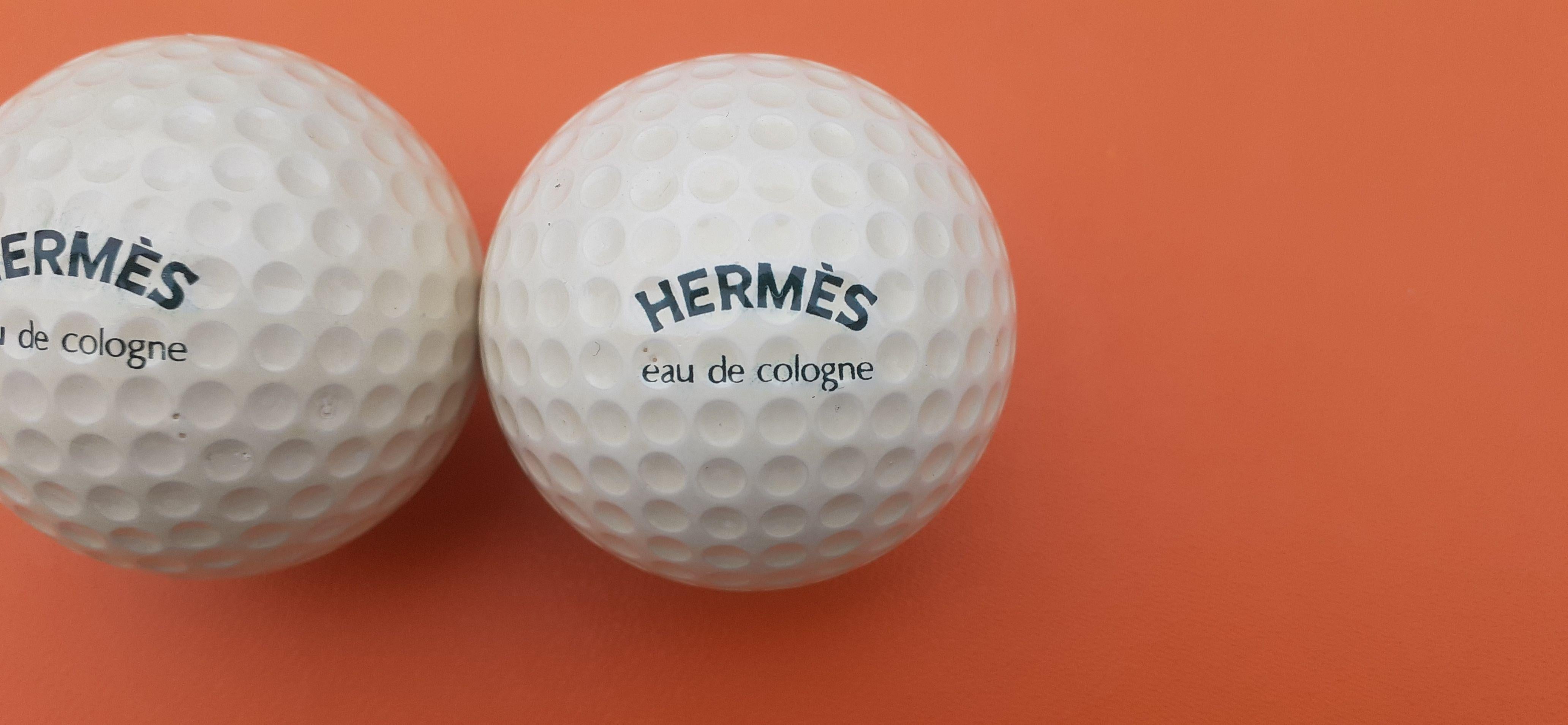 Rare Hermès Set of 2 Golf Balls 2
