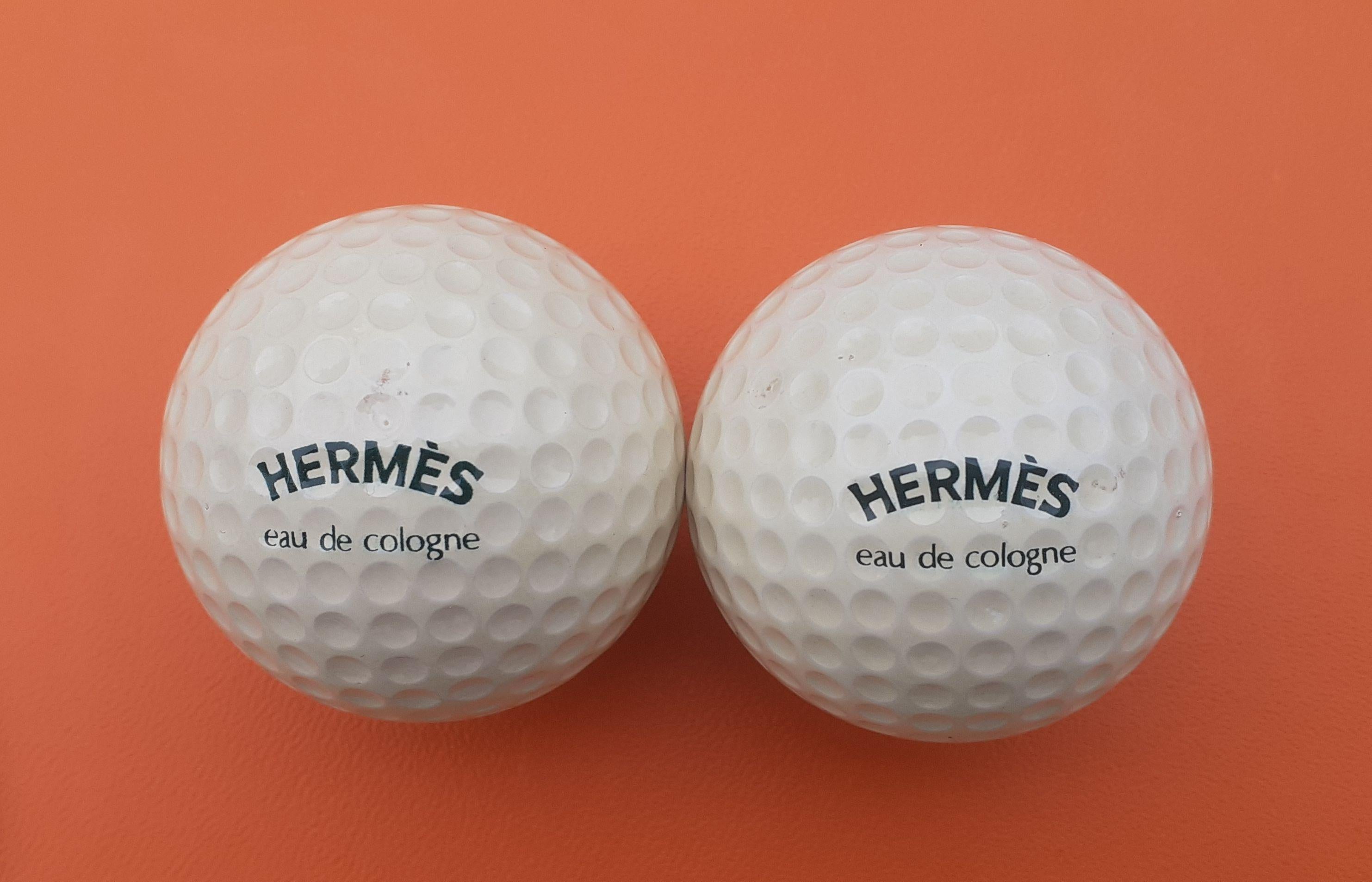 Rare Hermès Set of 2 Golf Balls 3