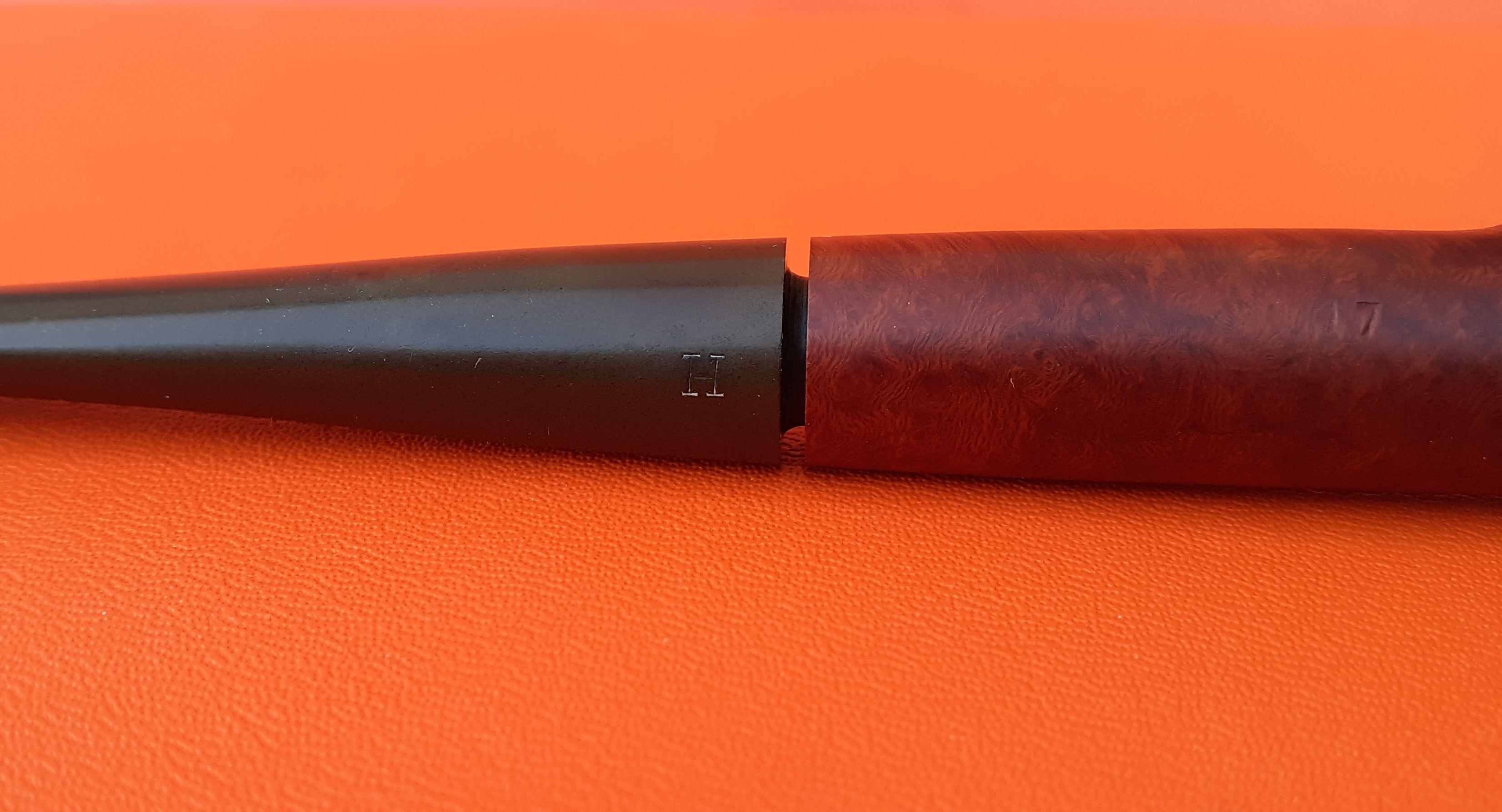 Rare Hermès Smocking Pipe In Wood Number 17 Original Set Collector 3