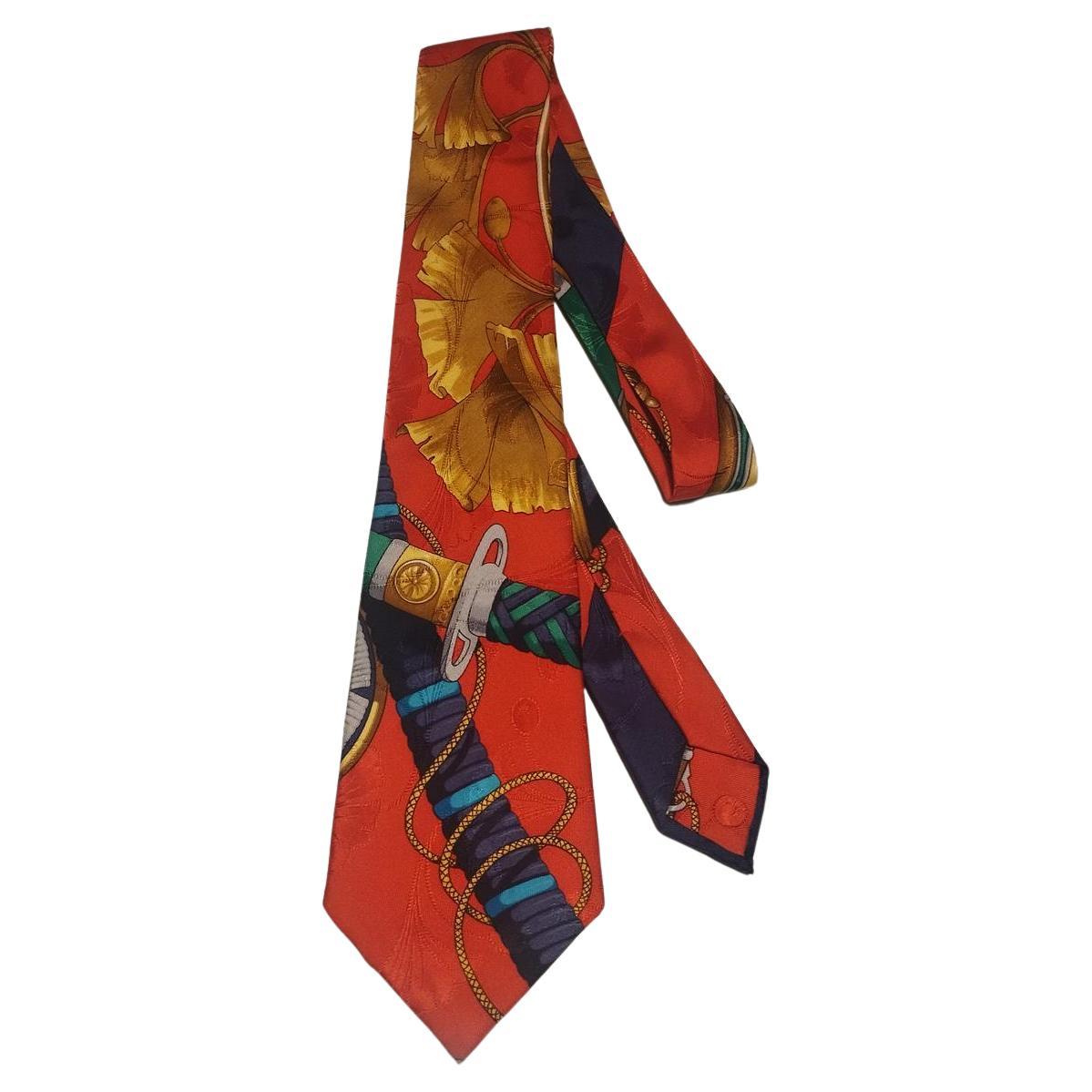 Rare Hermès Spades Tie For Sale