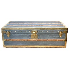 Antique Louis Vuitton Hermetically Sealed Zinc Explorers Trunk, circa 1885