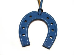 Rare Hermès Paddlock Fer A Cheval Horse Shoe Lucky Bag Charm / Like New