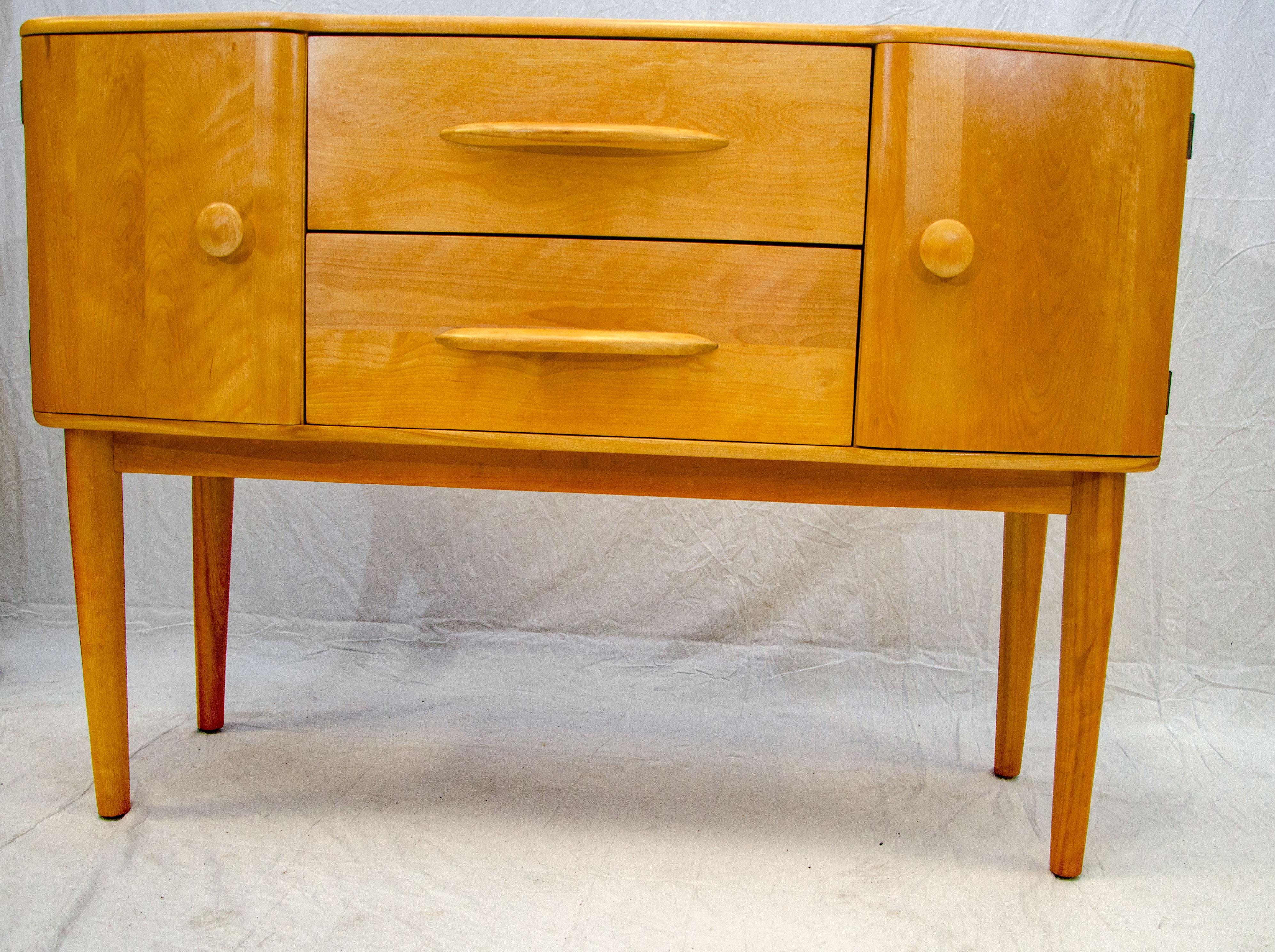 sideboard with tall legs