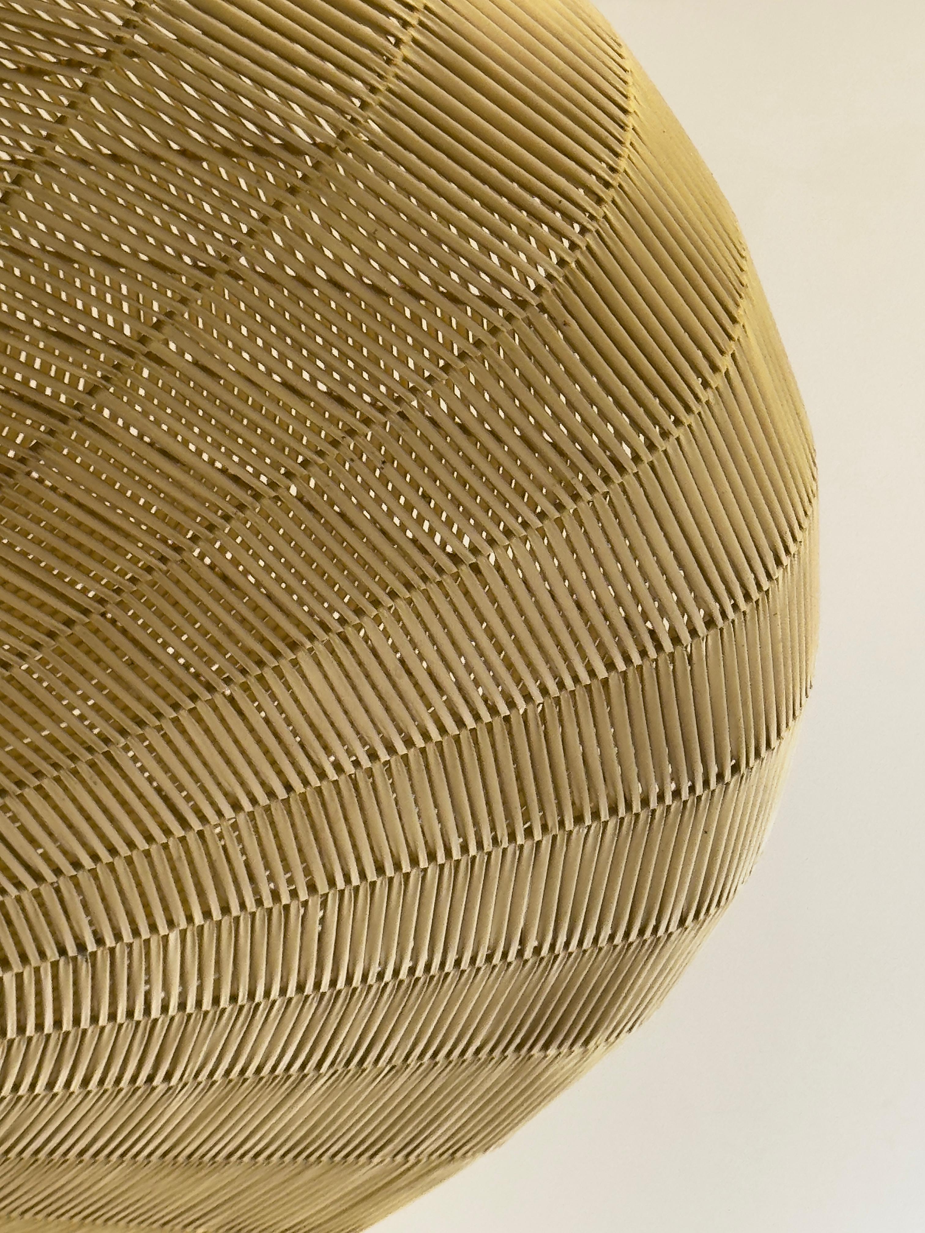 Rara lámpara colgante OVNI moderna de mediados de siglo, muy decorativa, de 80 cm de diámetro. Ita Italiano en venta