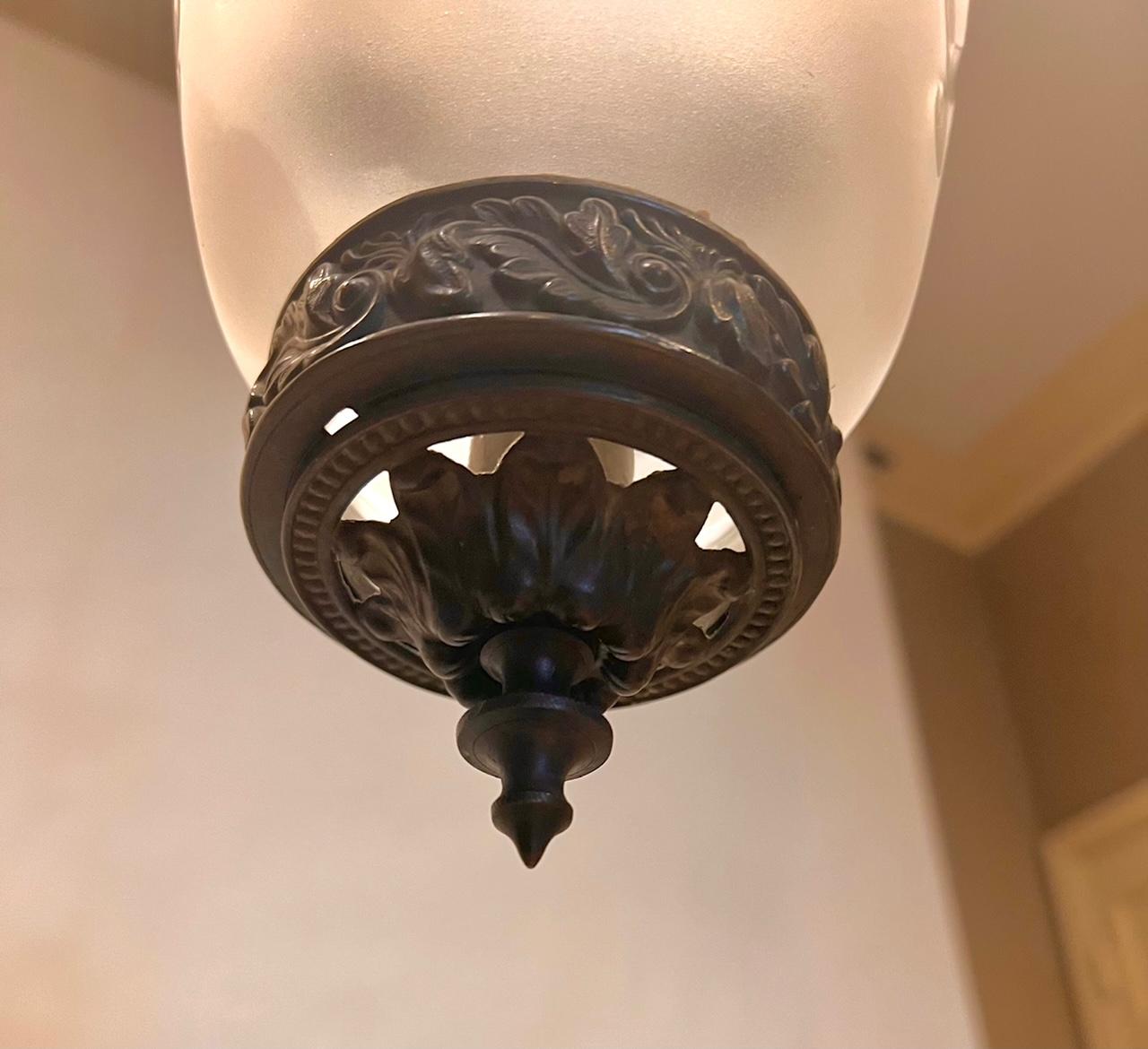 Rare Hooper of Boston Empire Lantern, Circa: 1820 2