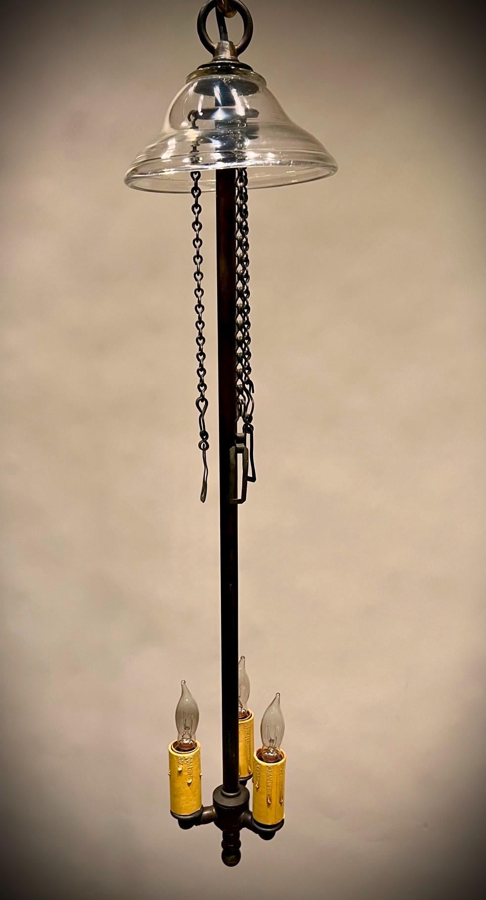 Rare Hooper of Boston Empire Lantern, Circa: 1820 3