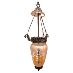 Antique Rare Hooper of Boston Empire Lantern, Circa: 1820