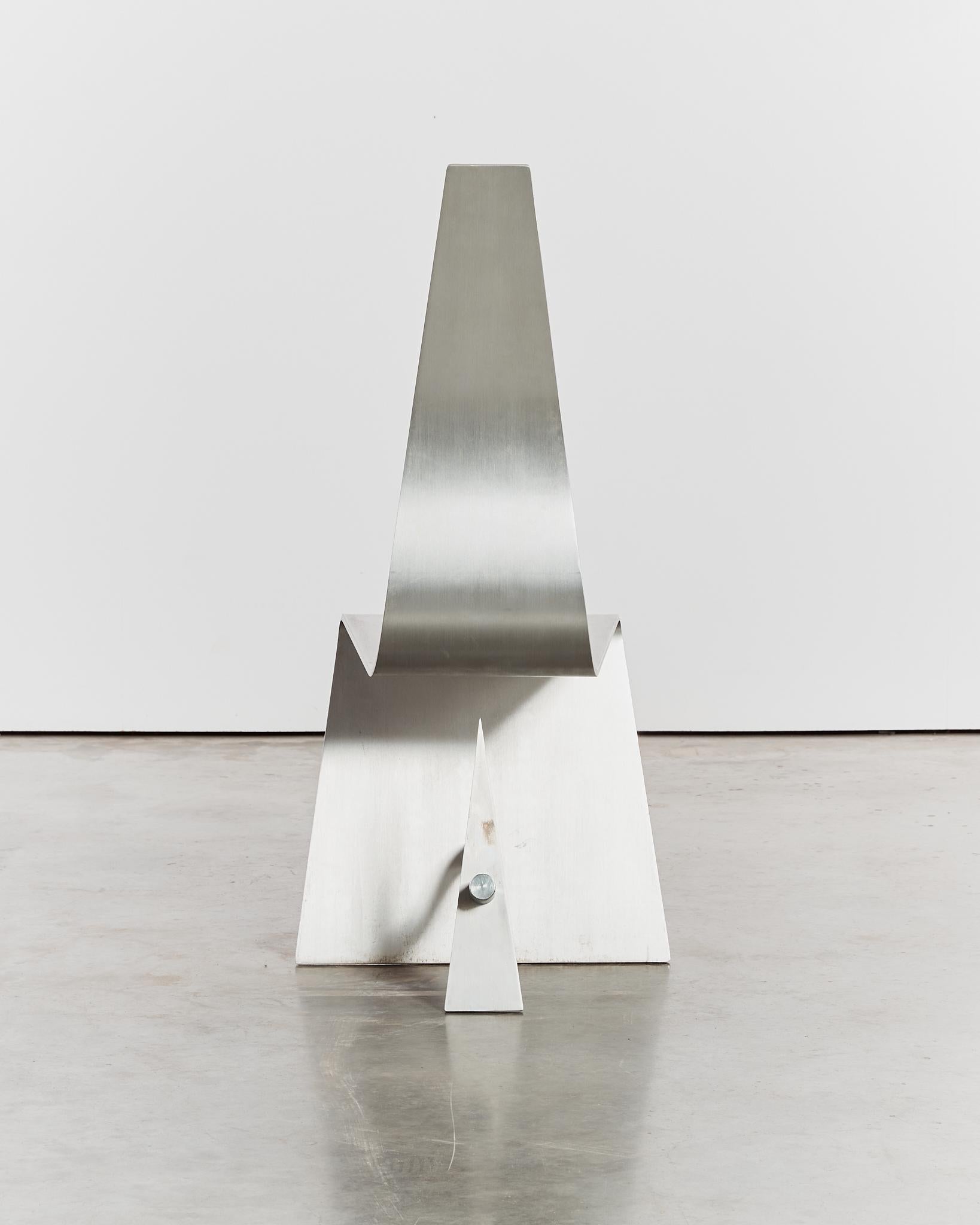 Seltener Horns Stuhl aus Aluminium von Ron Arad 1985 (Britisch) im Angebot