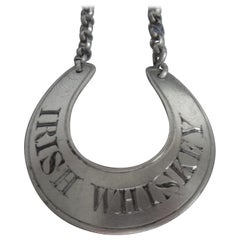 Seltenes "Horseshoe" Wein Label aus Birmingham von Alfred Taylor, 1862