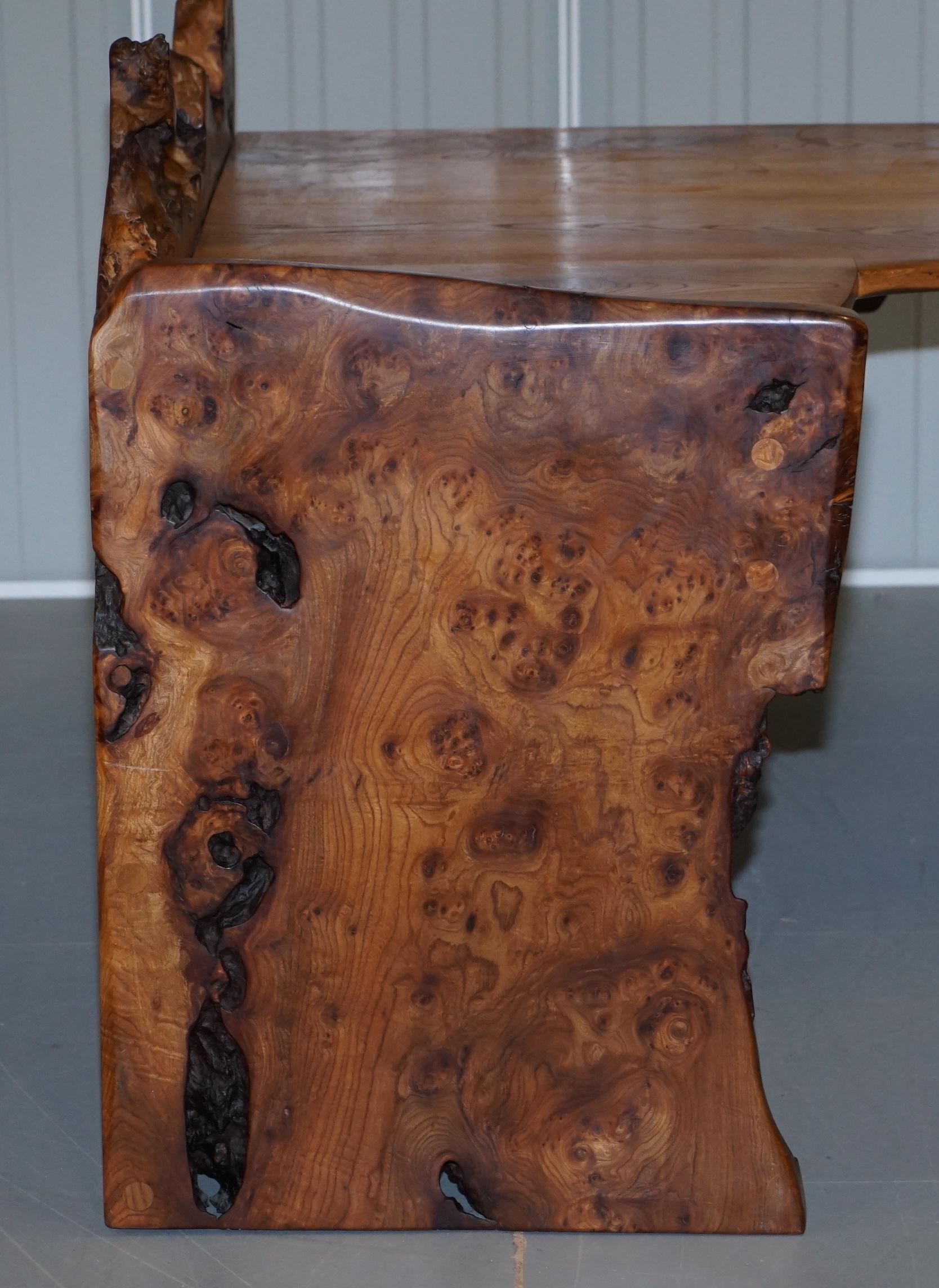 burr elm table