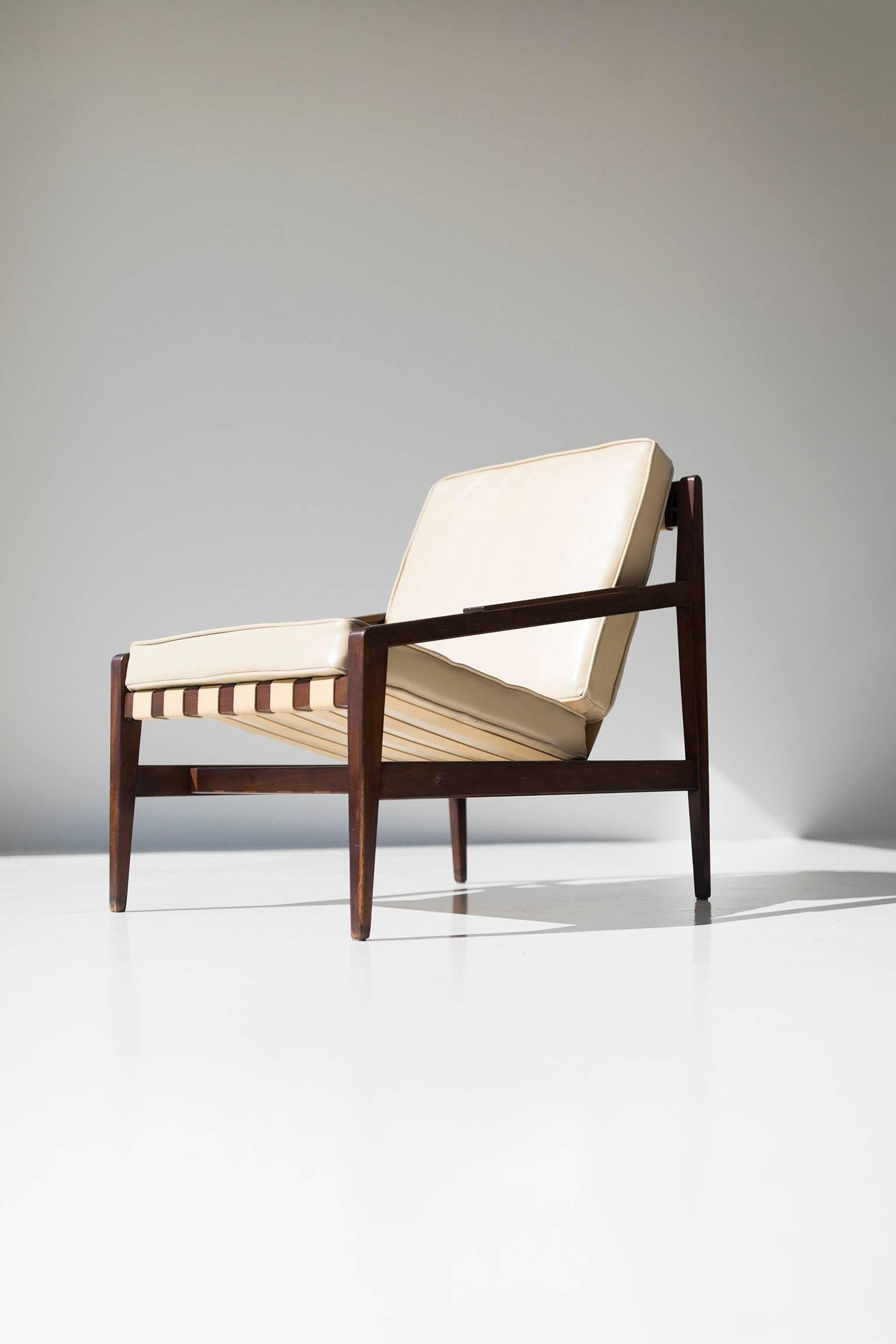 Rare Ib Kofod Larsen Lounge Chair for Selig Imports 3