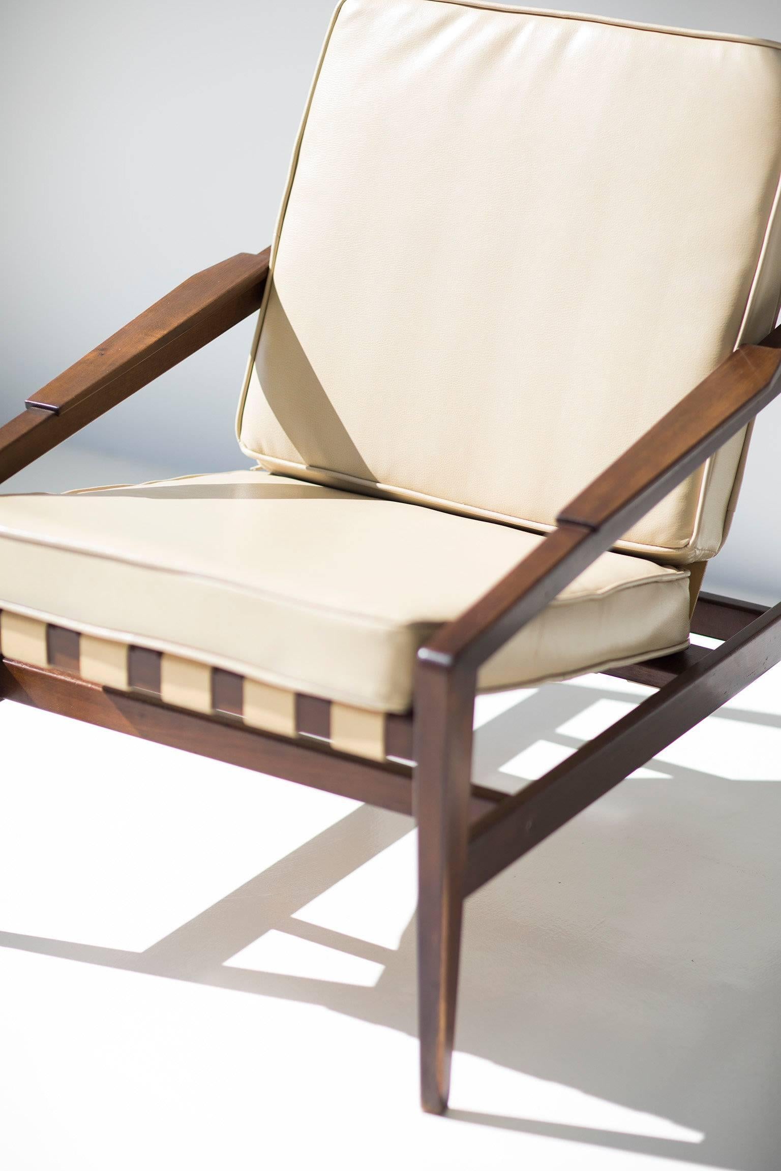 Mid-20th Century Rare Ib Kofod Larsen Lounge Chair for Selig Imports